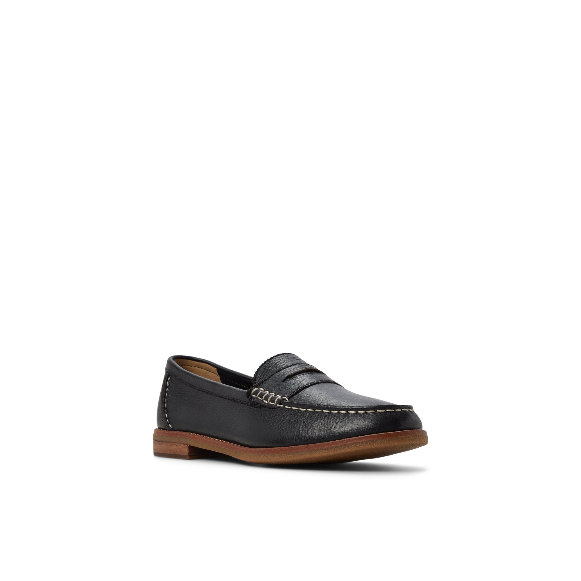 Seaport Penny Leather Loafer Black - Image 4