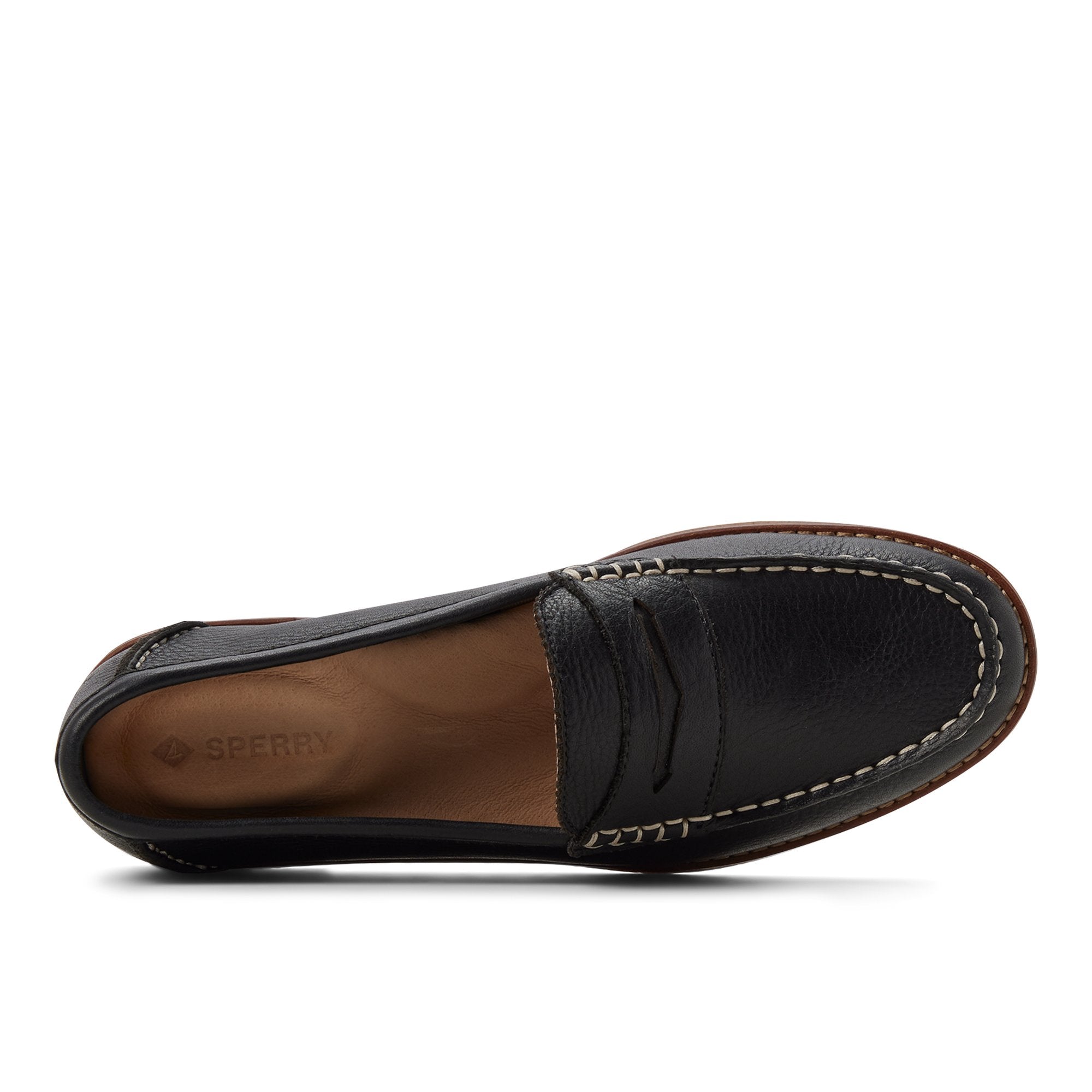 Seaport Penny Leather Loafer Black - Image 7