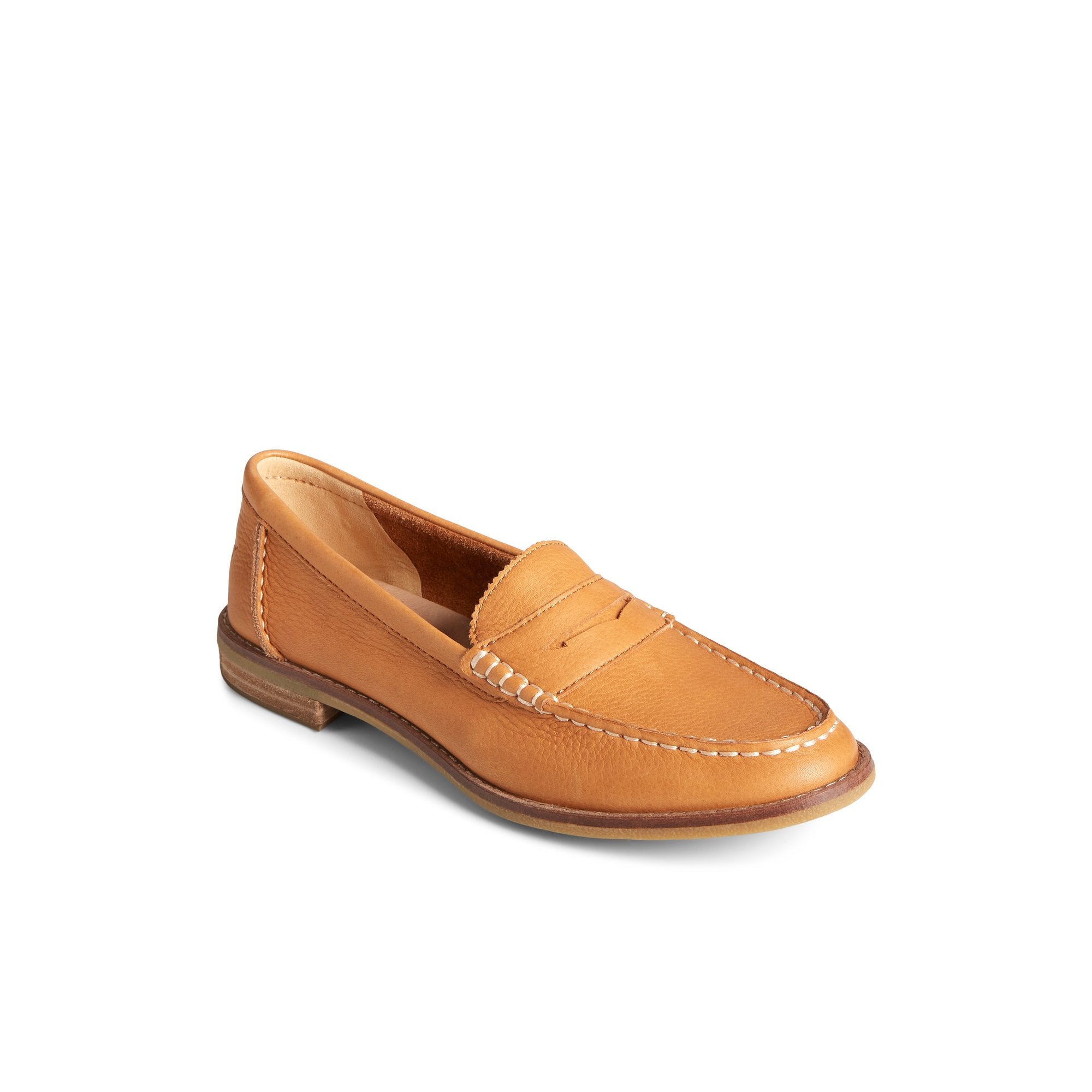 Seaport Penny Leather Loafer Medium Beige - Image 4