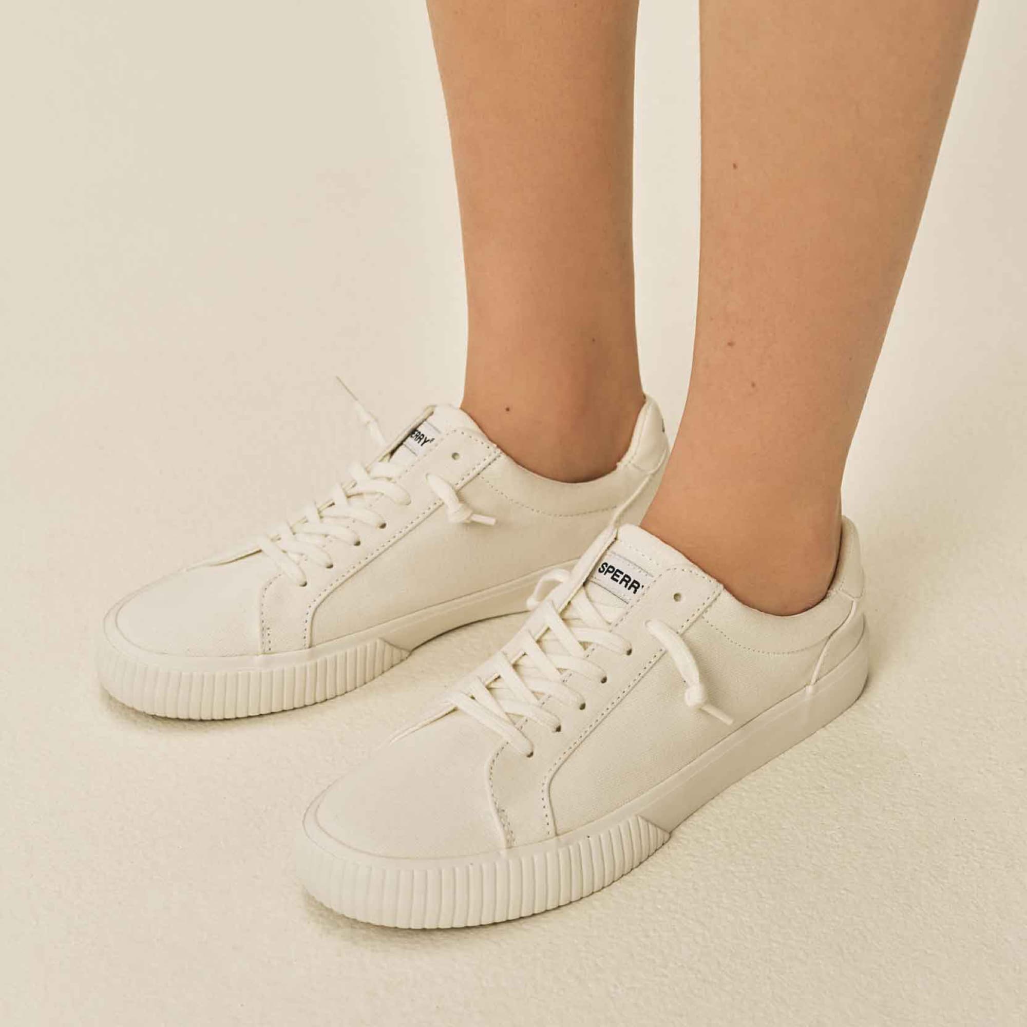 Bermuda SeaCycled™ Canvas Sneaker White - Image 8