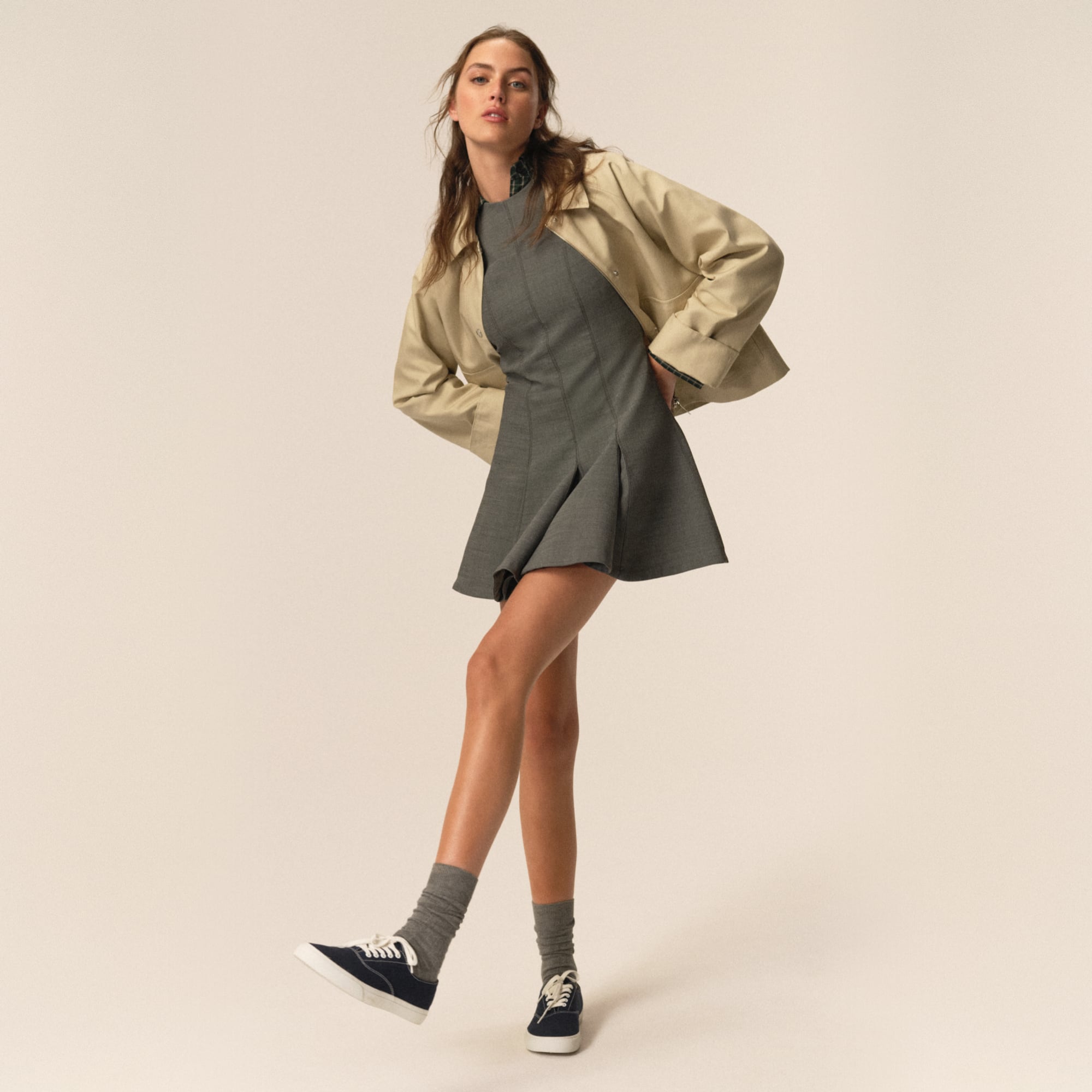 Classiccvo Navy Textile Canvas Unisex Sneakers - Image 2