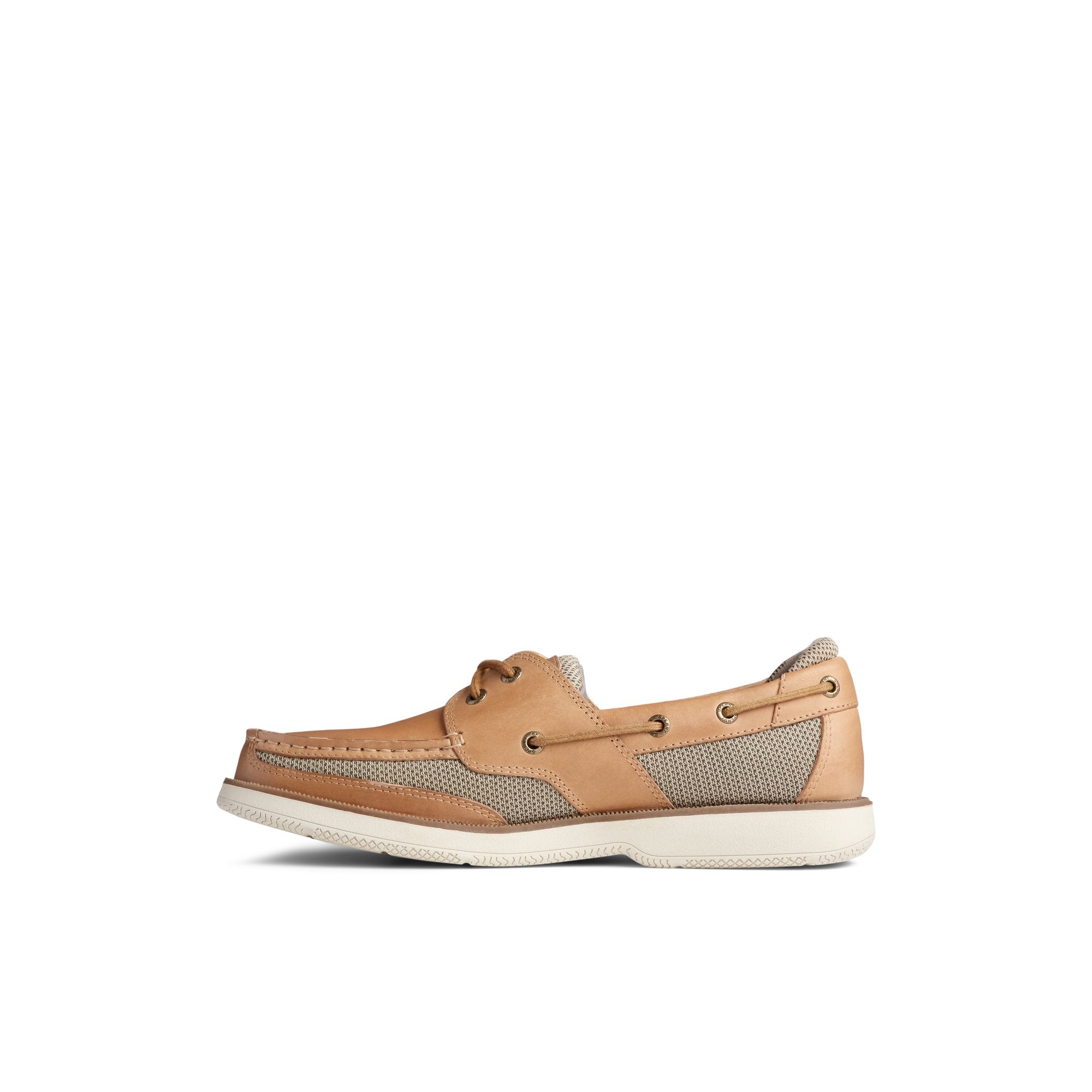 Surveyor 2-Eye Boat Shoe White Men's - Image 2