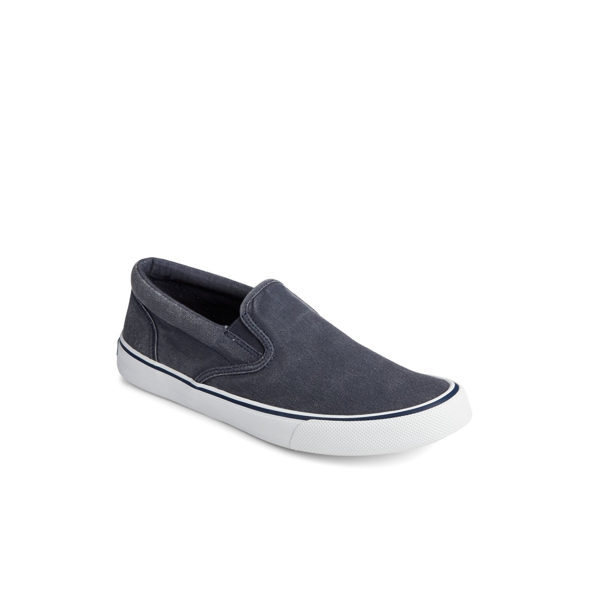 Striperii so Navy Unisex Sneakers - Image 3