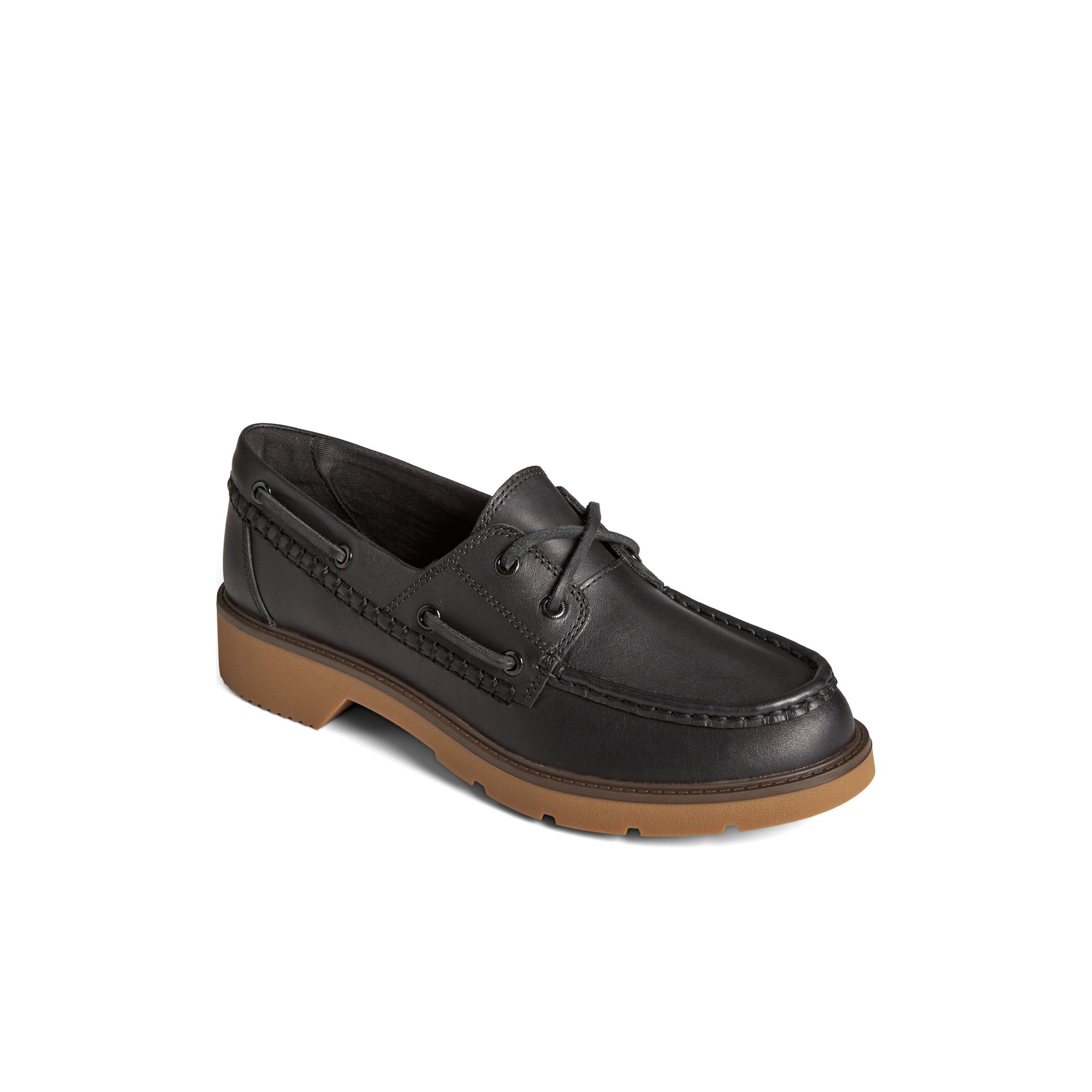Wells Boat Shoe Black - Image 3