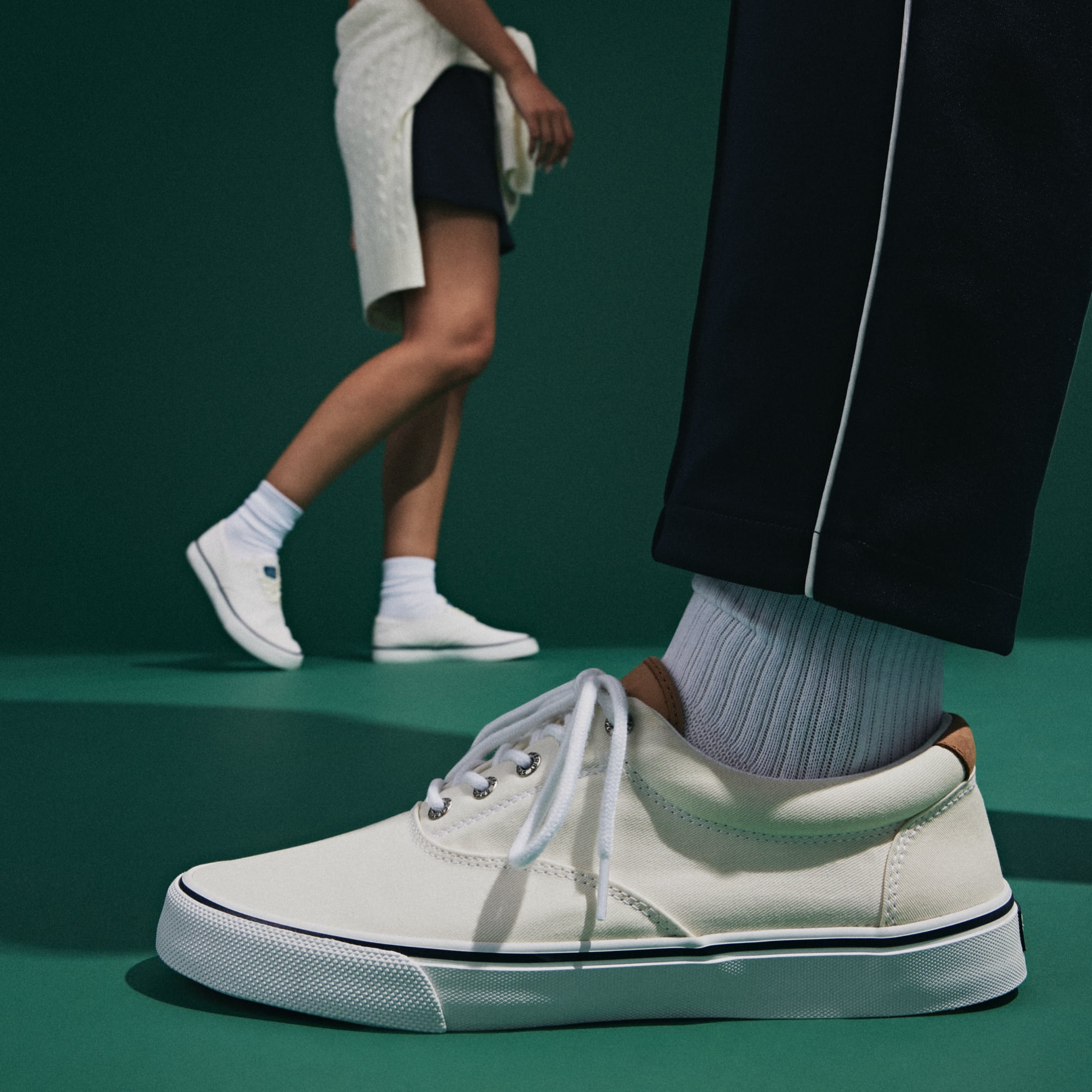 Striperii tx White Unisex Sneakers - Image 2