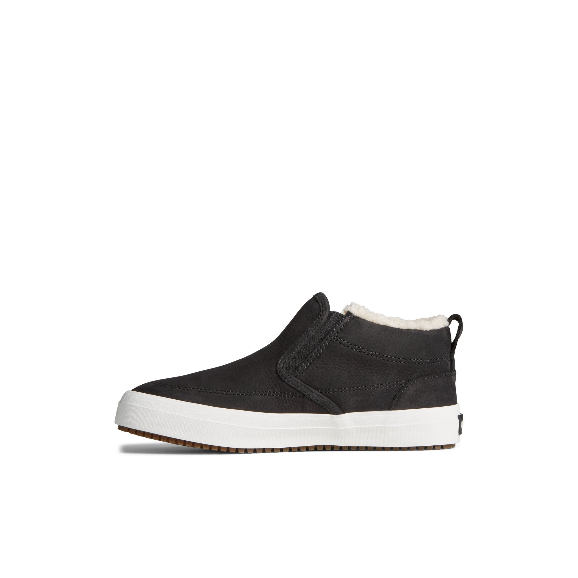 Crest Side Zip Cozy Sneaker Black - Image 2