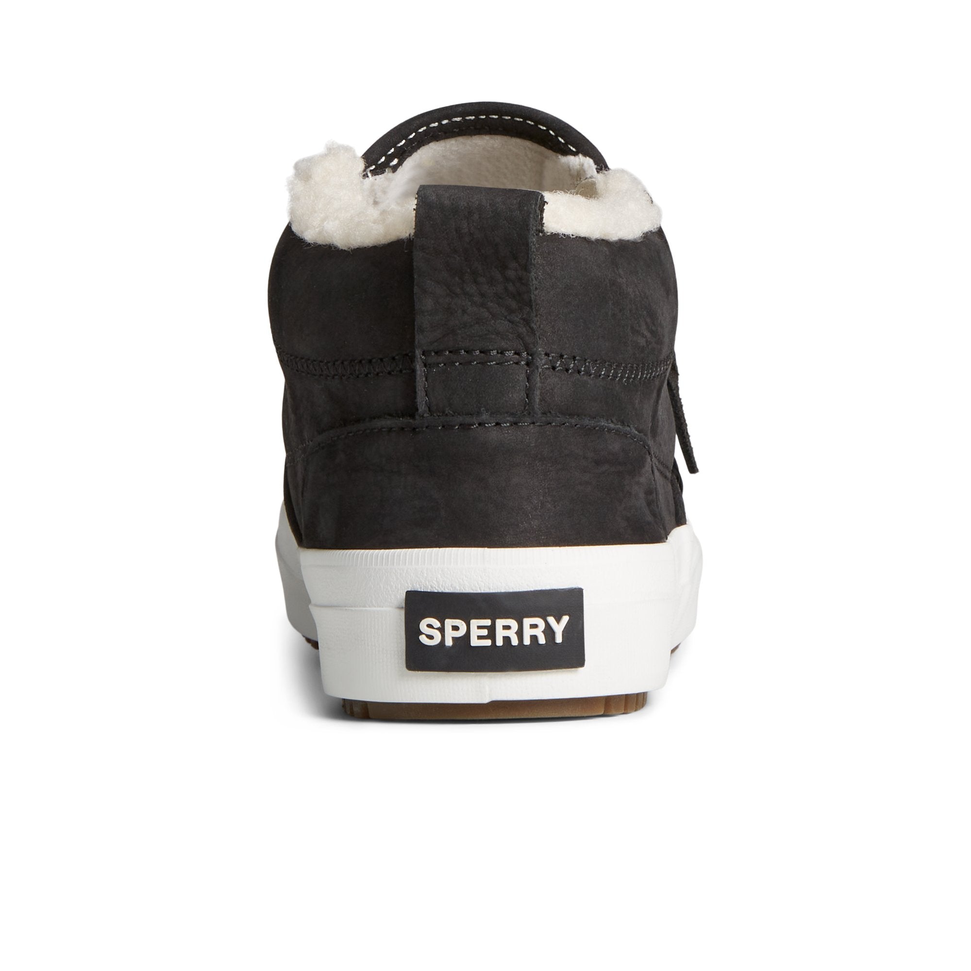 Crest Side Zip Cozy Sneaker Black - Image 4