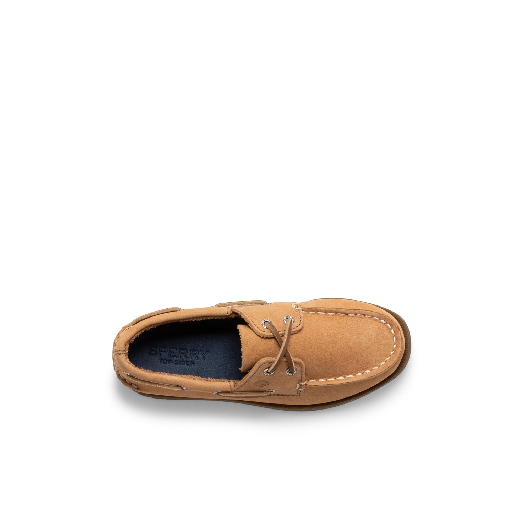 Aokleather Dark Brown Kids Boat Shoes - Image 4
