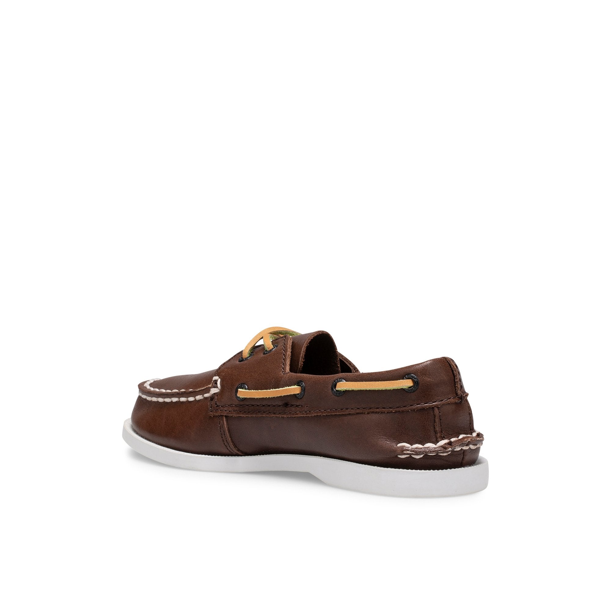 Aokleather Brown Kids Boat Shoes - Image 2