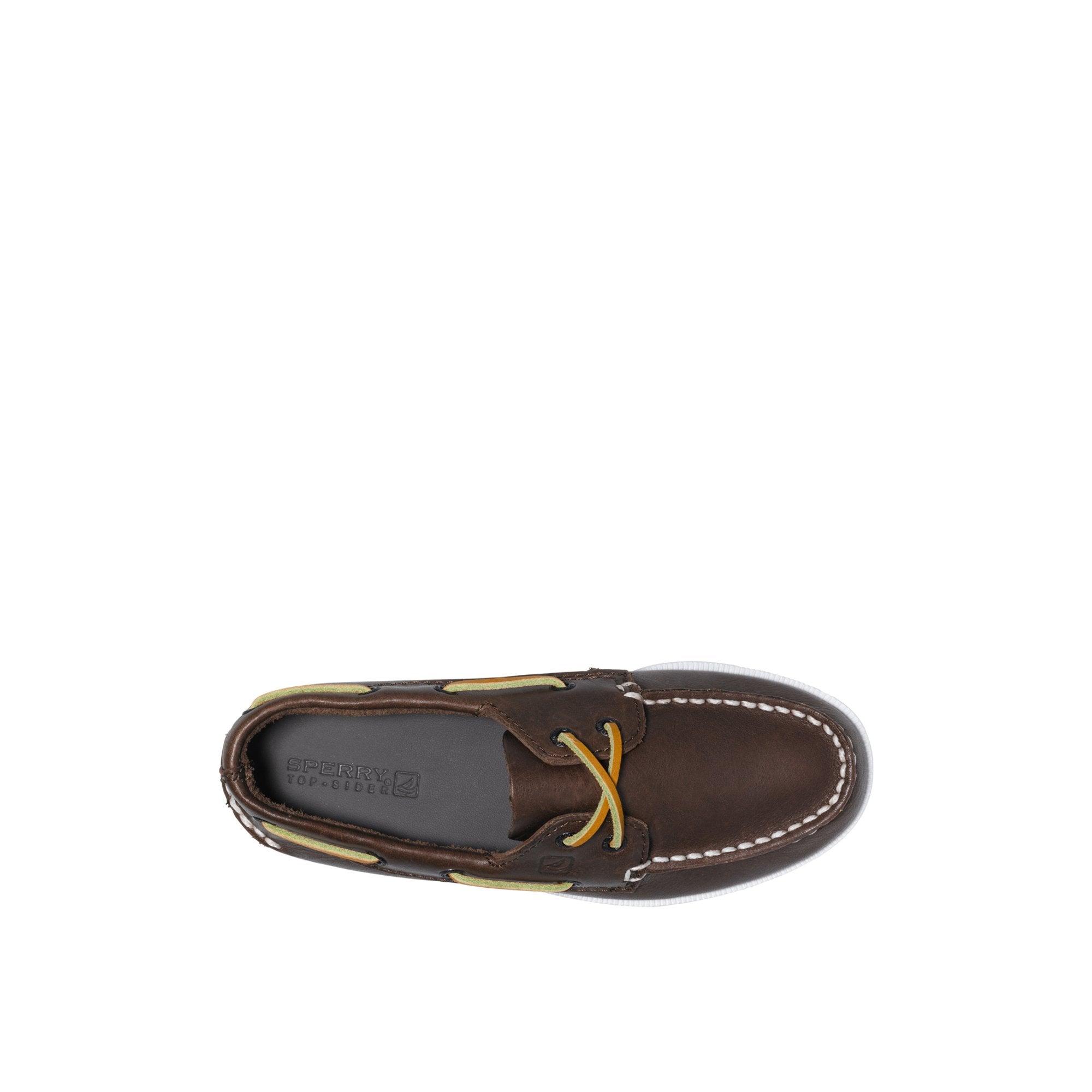 Aokleather Brown Kids Boat Shoes - Image 4