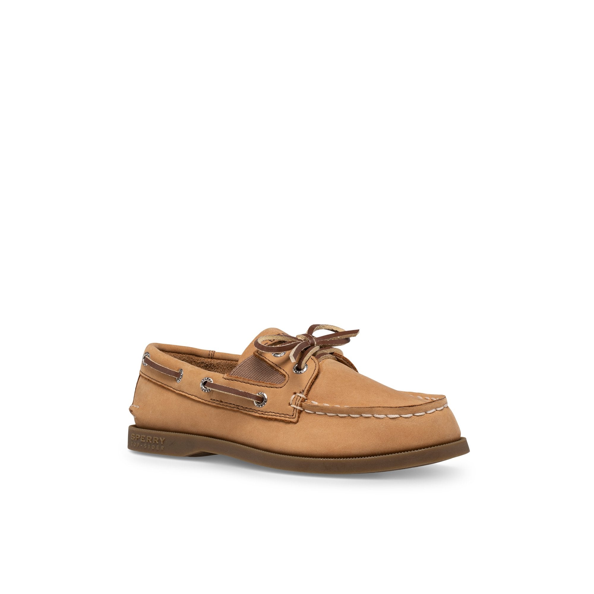 Aosliponklea Dark Brown Kids Boat Shoes - Image 3