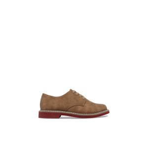 Teviniiksyn Medium Beige Kids Boat Shoes