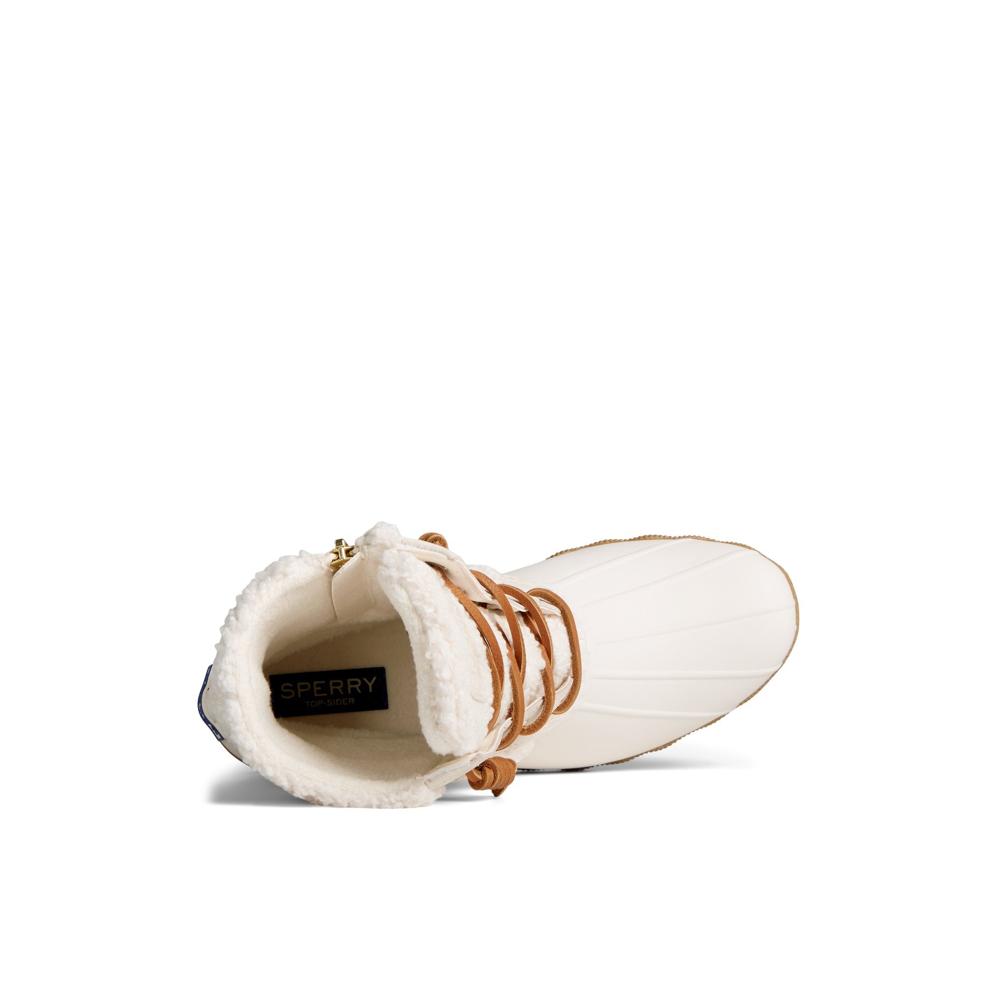 Saltwater™ Rainbow Sherpa Duck Boot Bone - Image 5