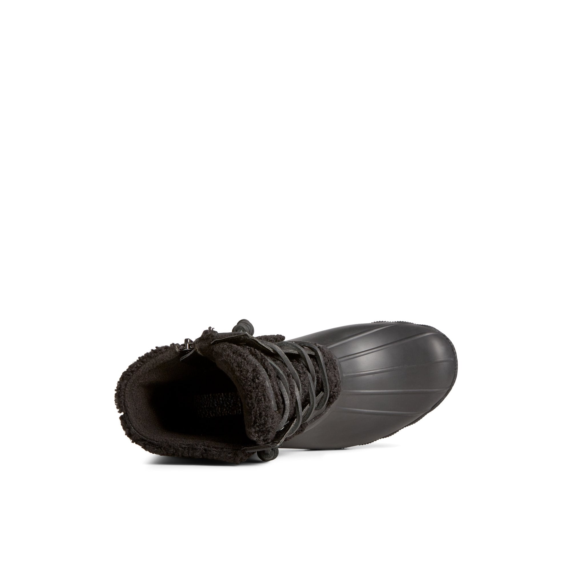 Saltwater™ Rainbow Sherpa Duck Boot Black - Image 5