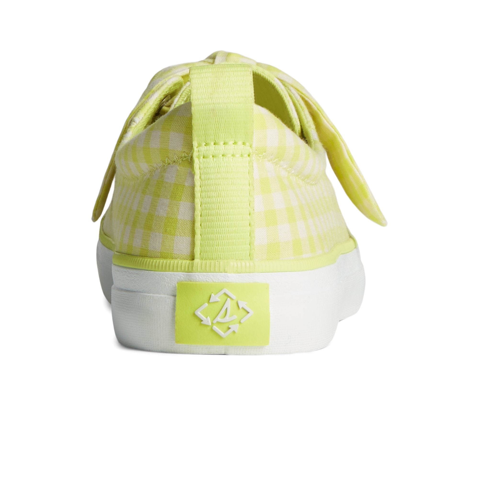 Crest Vibe Gingham Sneaker Light Green - Image 4
