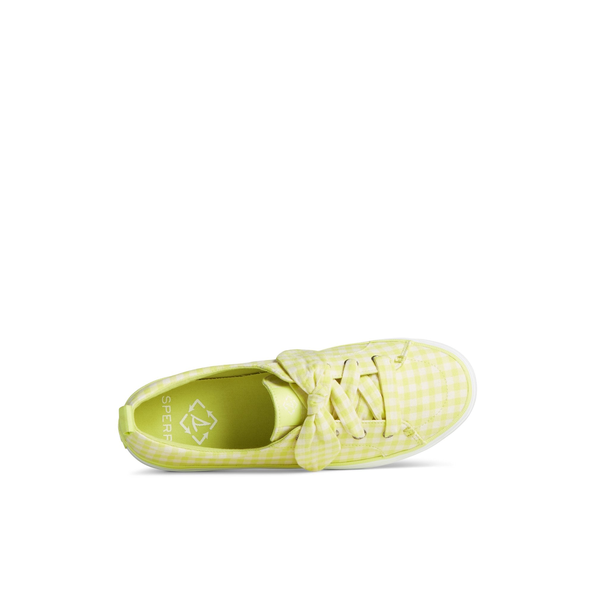 Crest Vibe Gingham Sneaker Light Green - Image 5