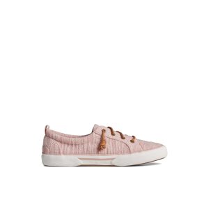 Pier Wave Lace Up Sneaker Light Red