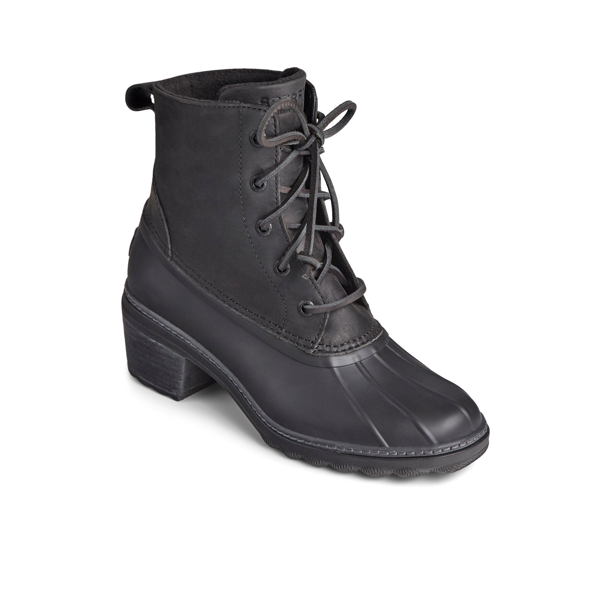 Saltwater Heel Leather Duck Boot - Image 3