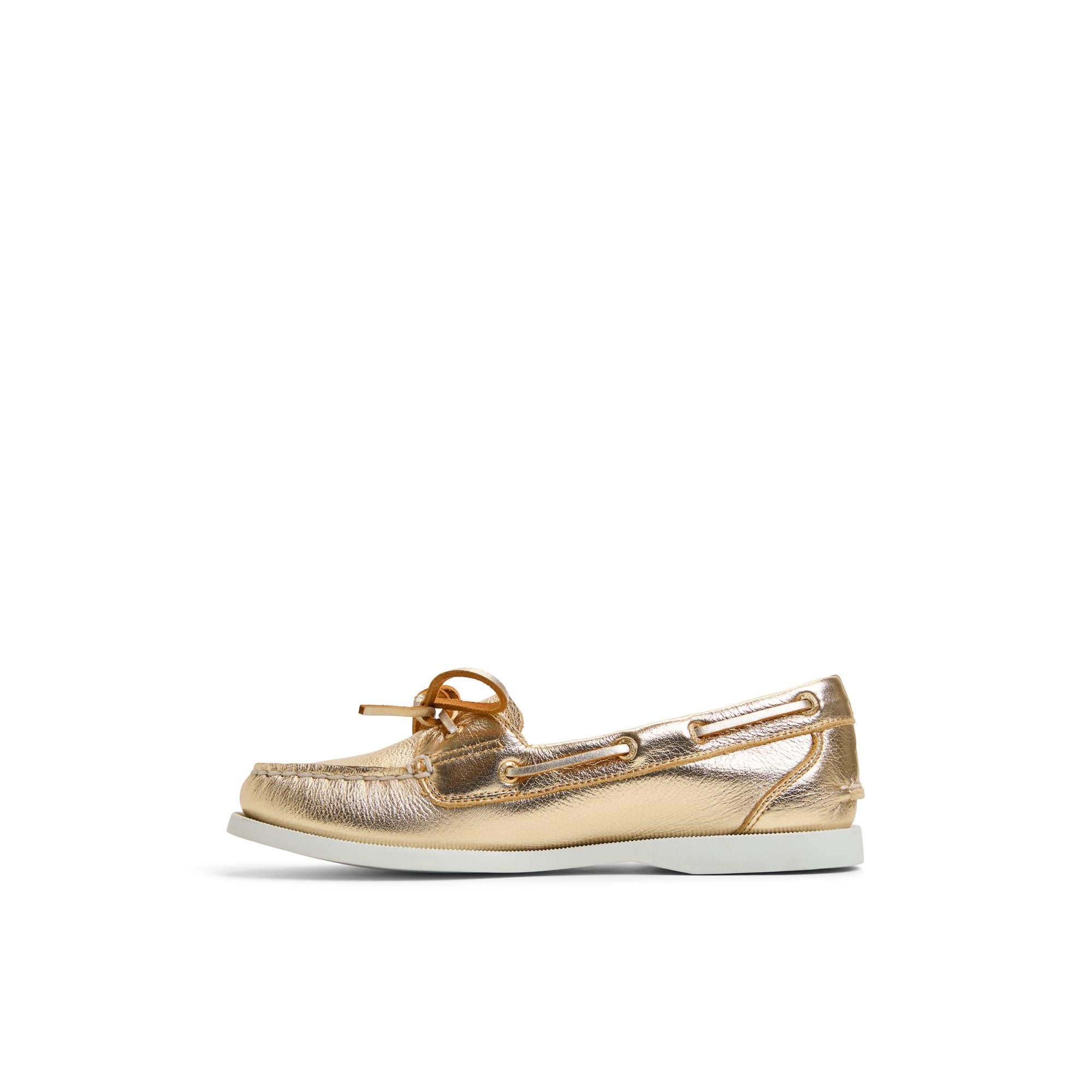 Authentic Original™ 1 Eye Boat Shoe Gold Women's Leather - Image 2
