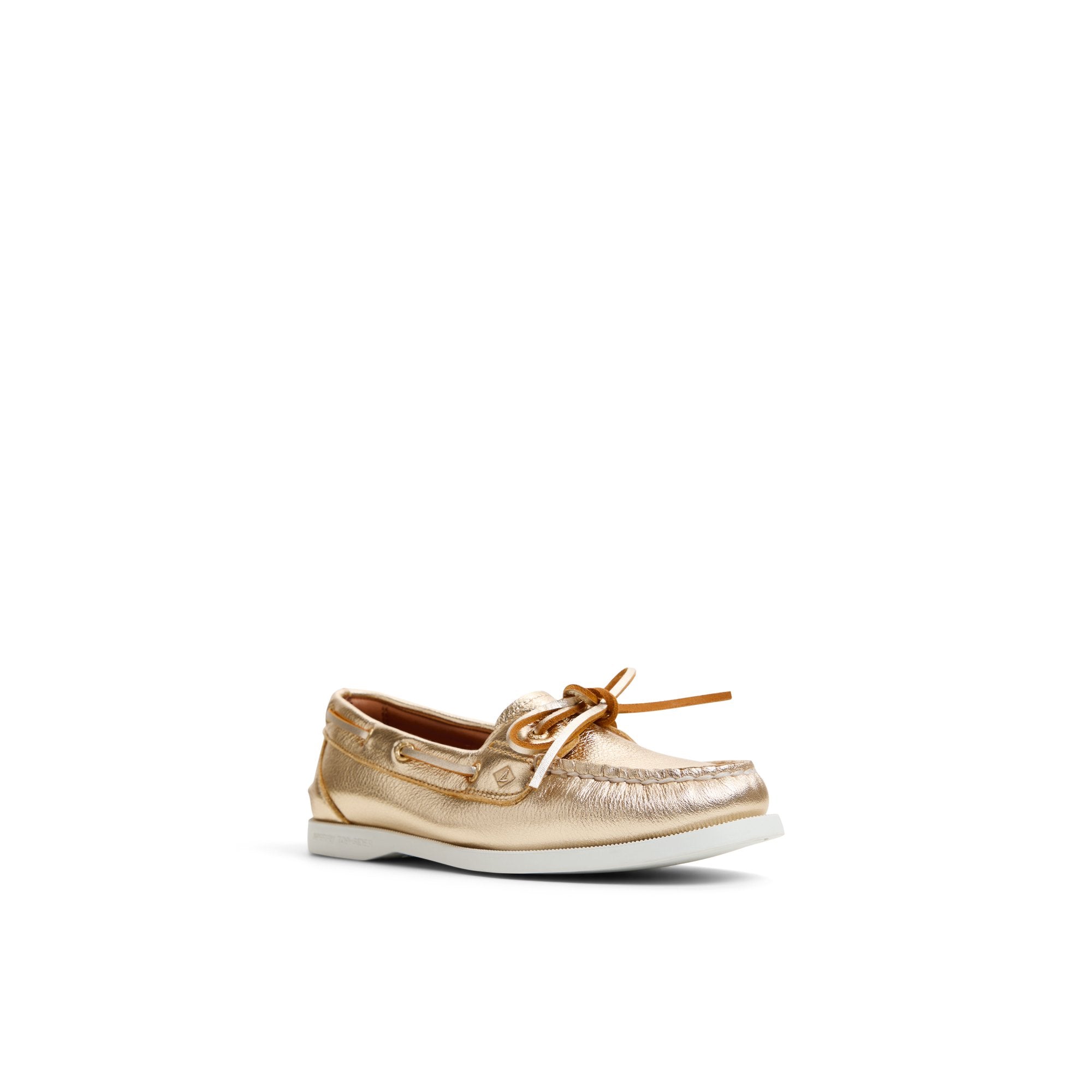 Authentic Original™ 1 Eye Boat Shoe Gold Women's Leather - Image 3