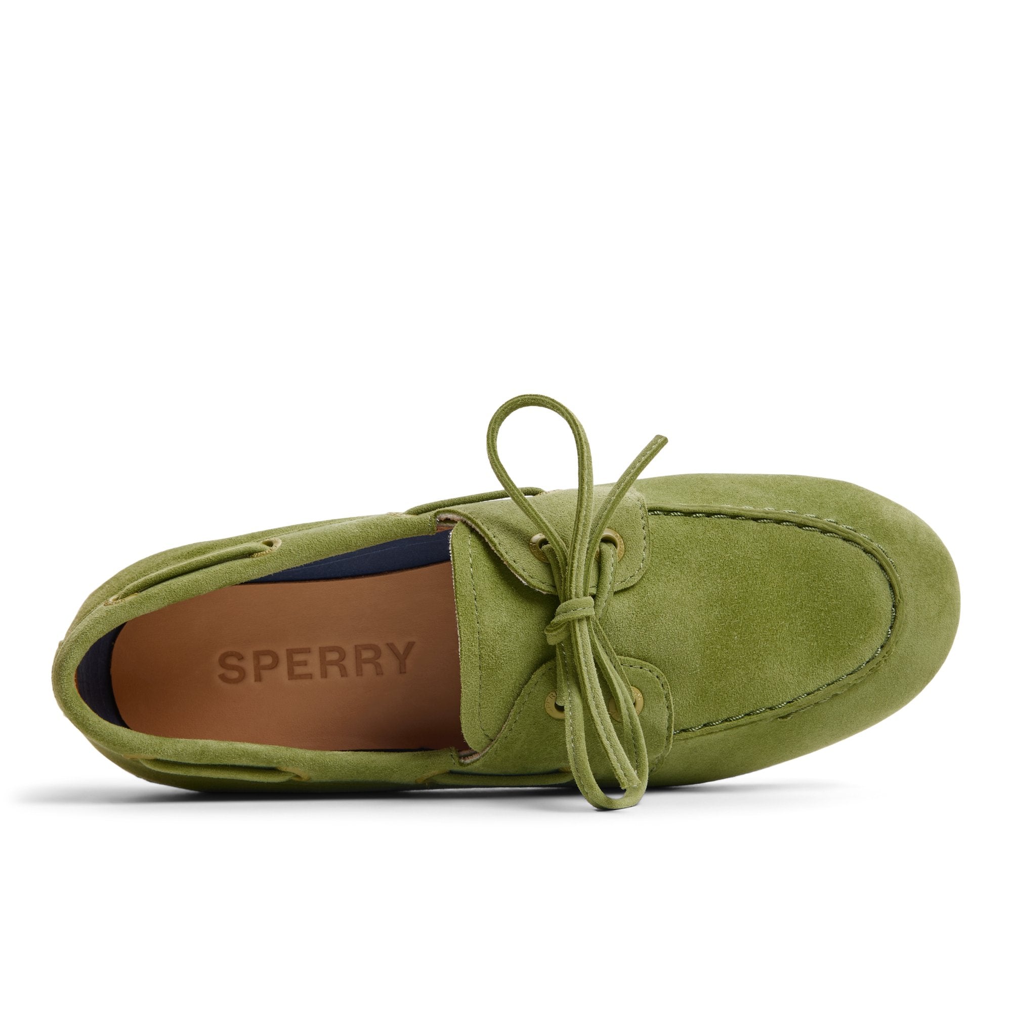 Slim Boat Shoe Olive - Image 6
