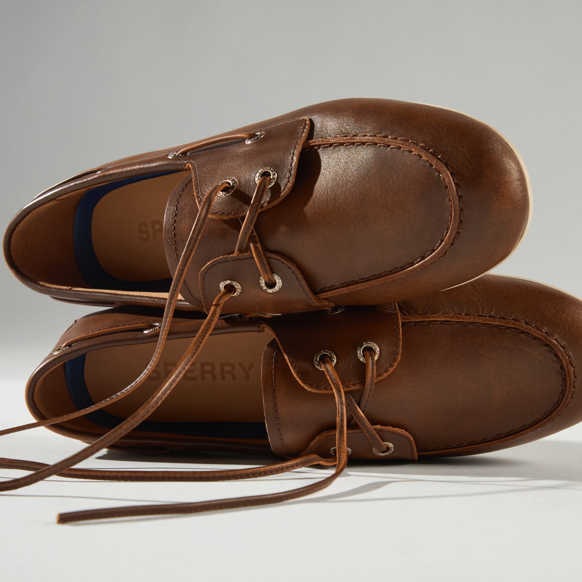 Slim Boat Shoe Tan - Image 8