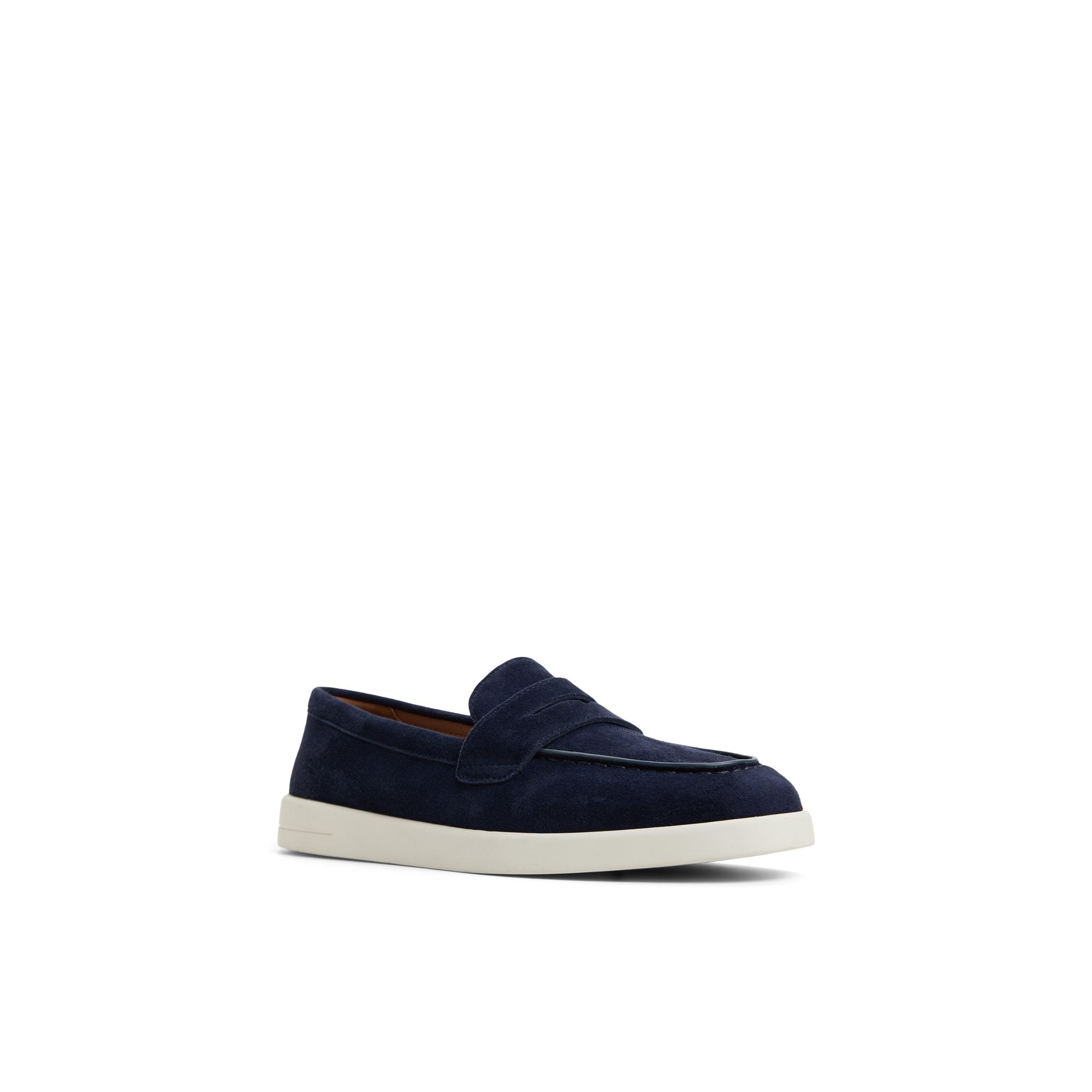 Wedge Cupsole Penny Ladies Navy - Image 3