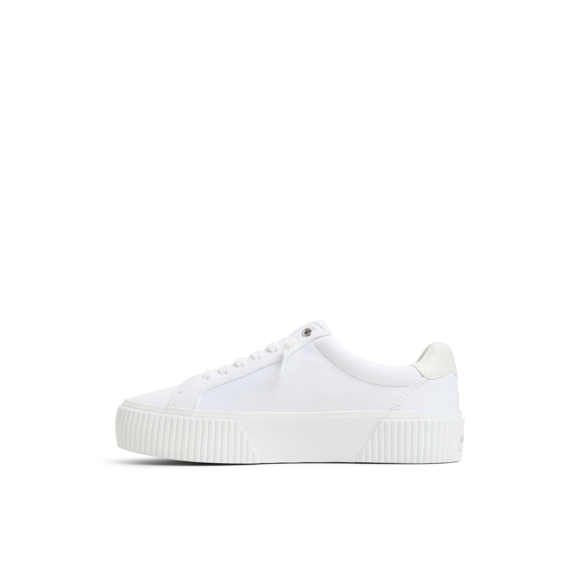 Bermuda Lace to Toe Platform Sneakers White - Image 2