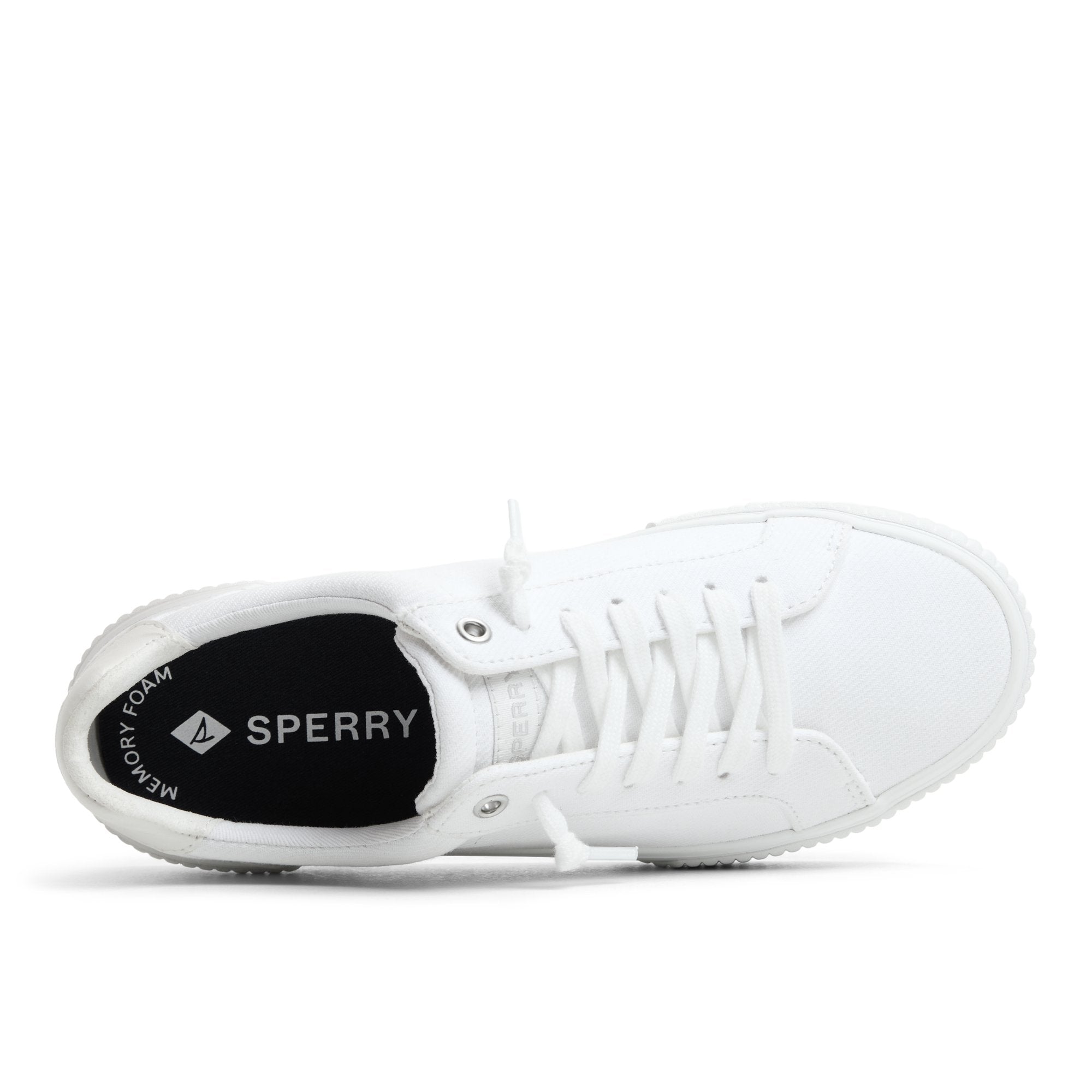 Bermuda Lace to Toe Platform Sneakers White - Image 6