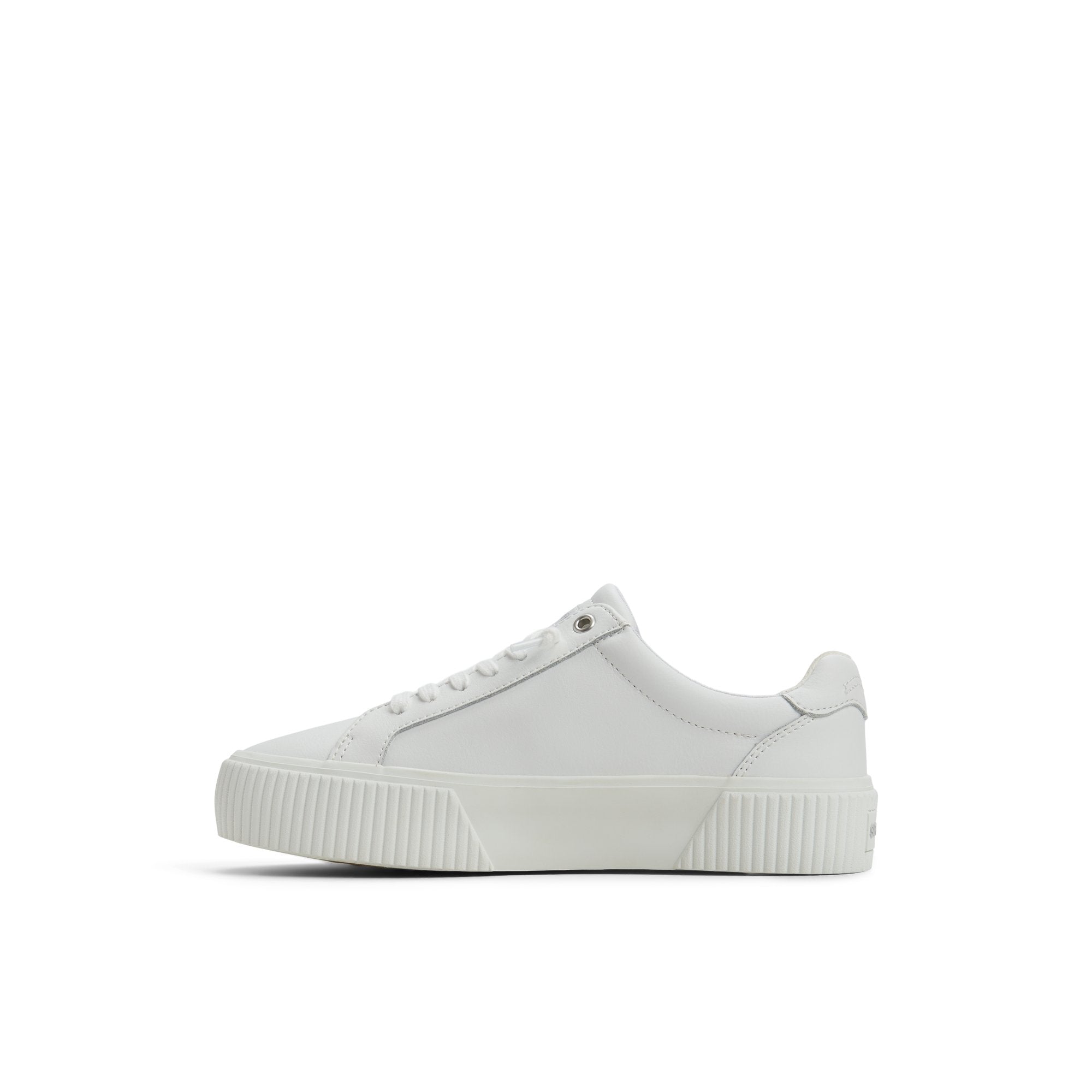 Bermuda Lace to Toe Platform Sneakers White - 2 - Image 2