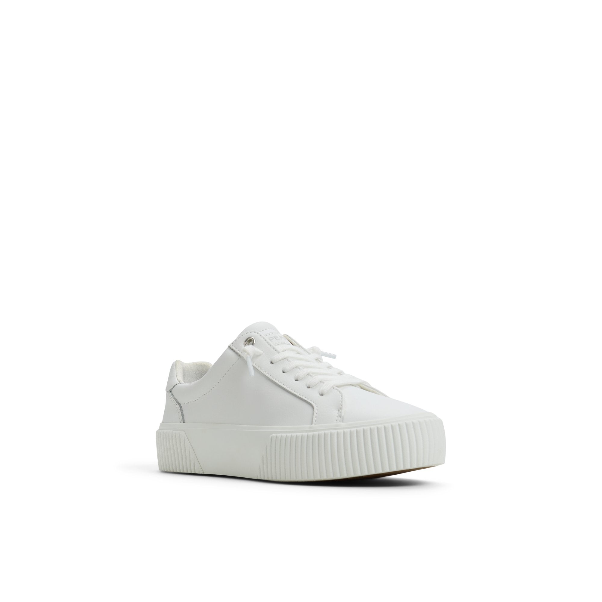 Bermuda Lace to Toe Platform Sneakers White - 2 - Image 3