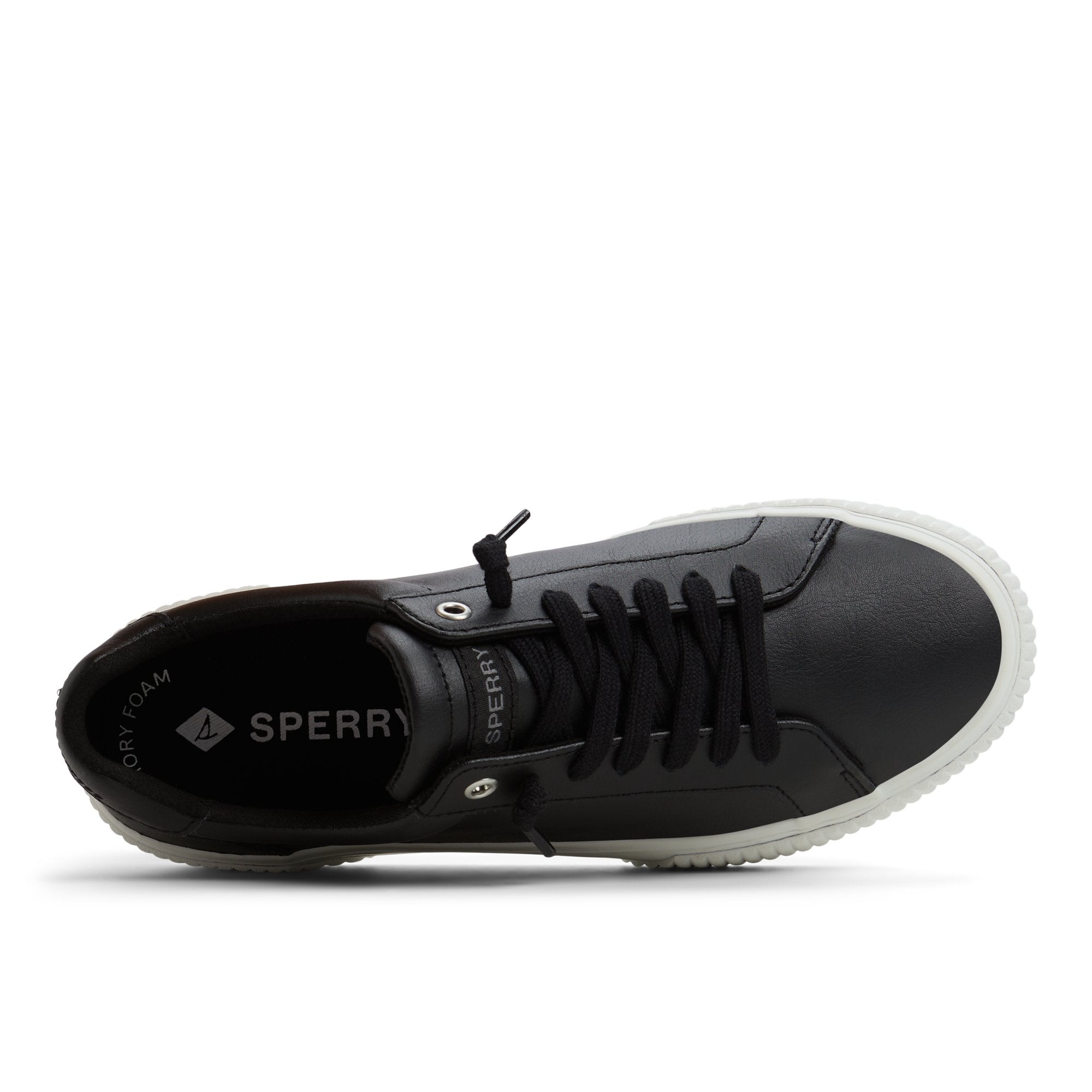 Bermuda Lace to Toe Platform Sneakers Black - Image 6