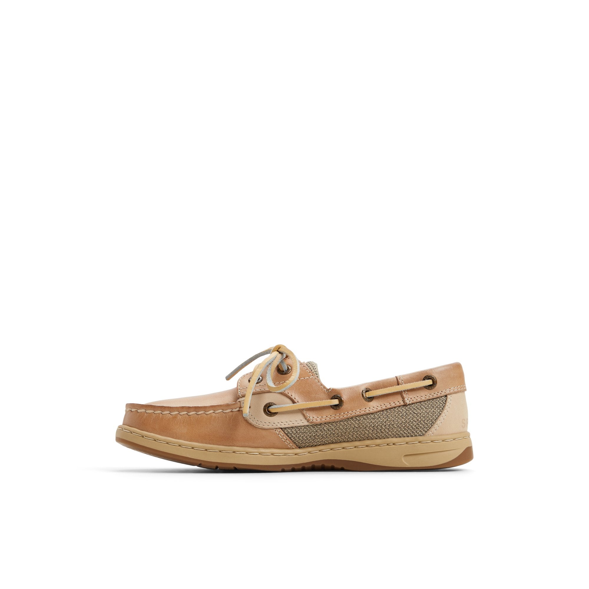 Bluefish 2-Eye Boat Shoe Linen Multi - Image 2