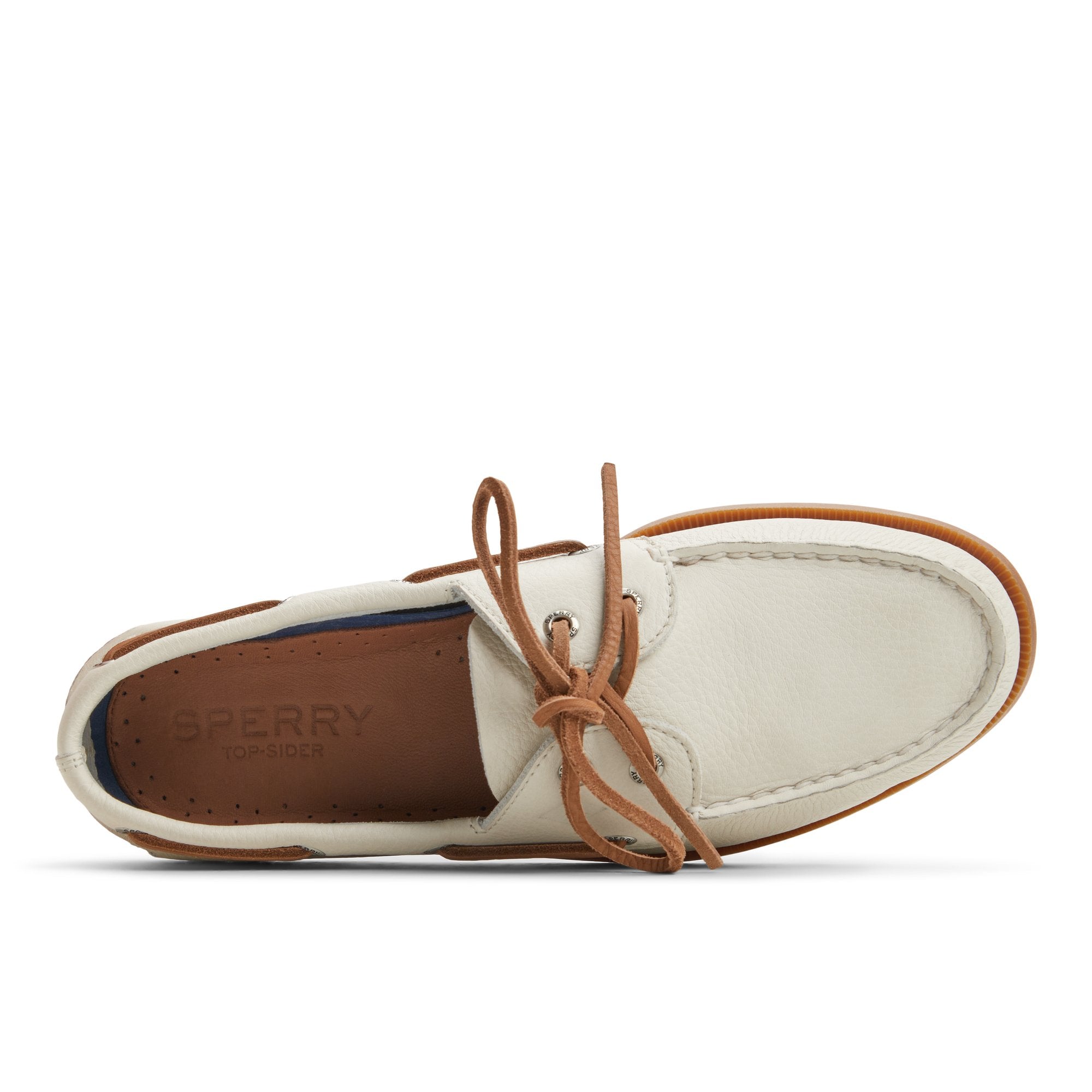 Authentic Original™ 2-Eye Boat Shoe Open White - Image 6