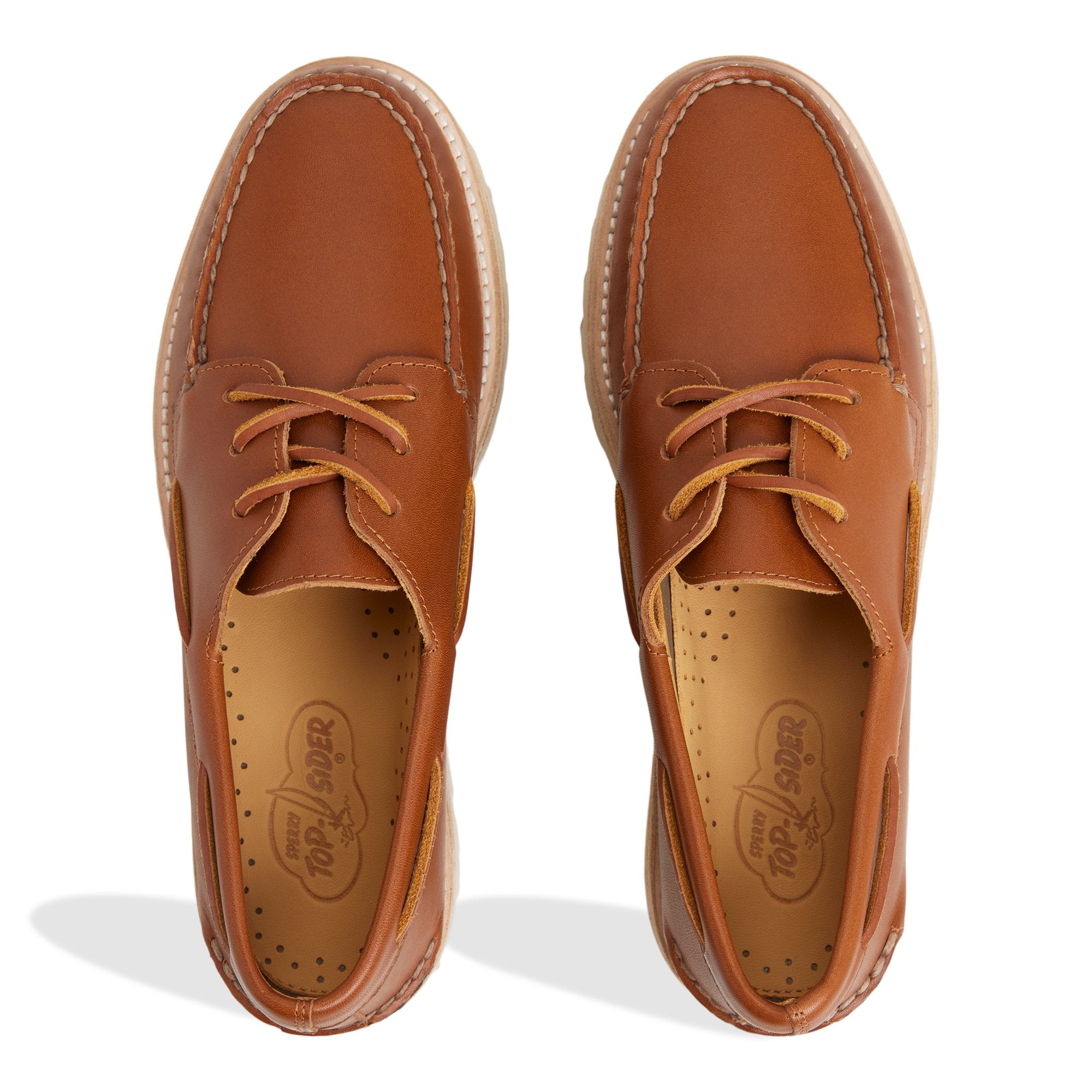 Authentic Original™ 2-Eye Lug Boat Shoe Tan - Image 6