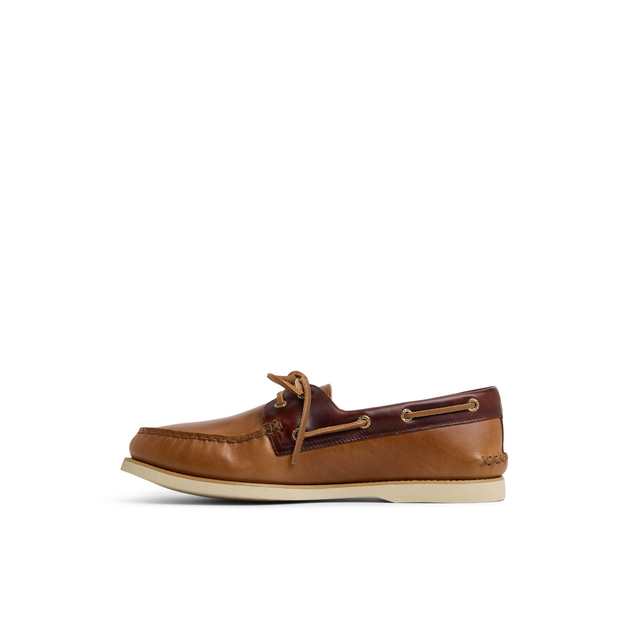 Gold Authentic Original™ 2-Eye Lite Boat Shoe Tan Combo Men's Leather - Image 3