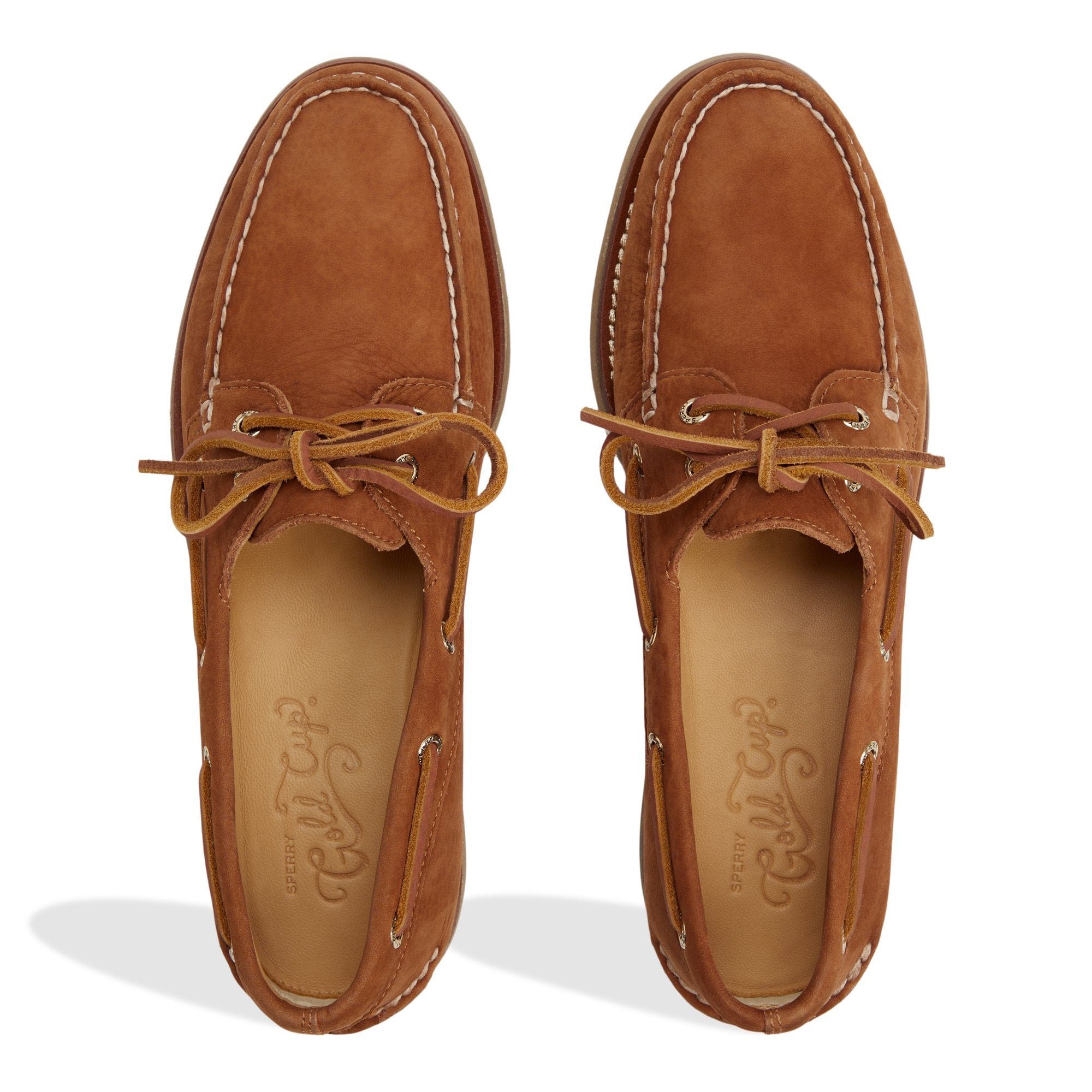 Gold Authentic Original™ 2-Eye Lite Boat Shoe Light Brown Men's Leather - Image 6