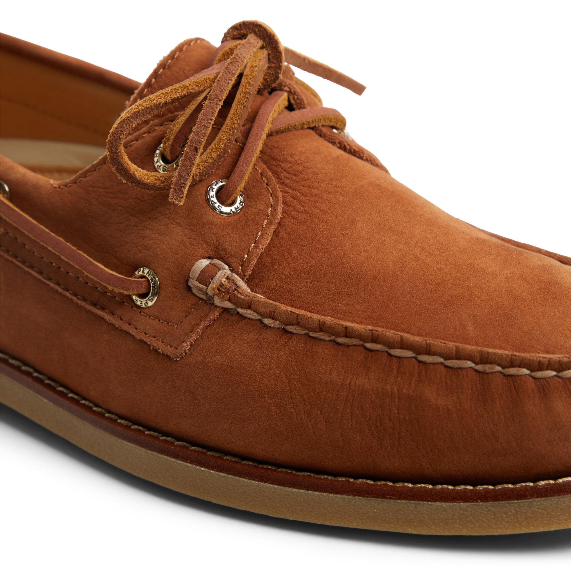 Gold Authentic Original™ 2-Eye Lite Boat Shoe Light Brown Men's Leather - Image 7