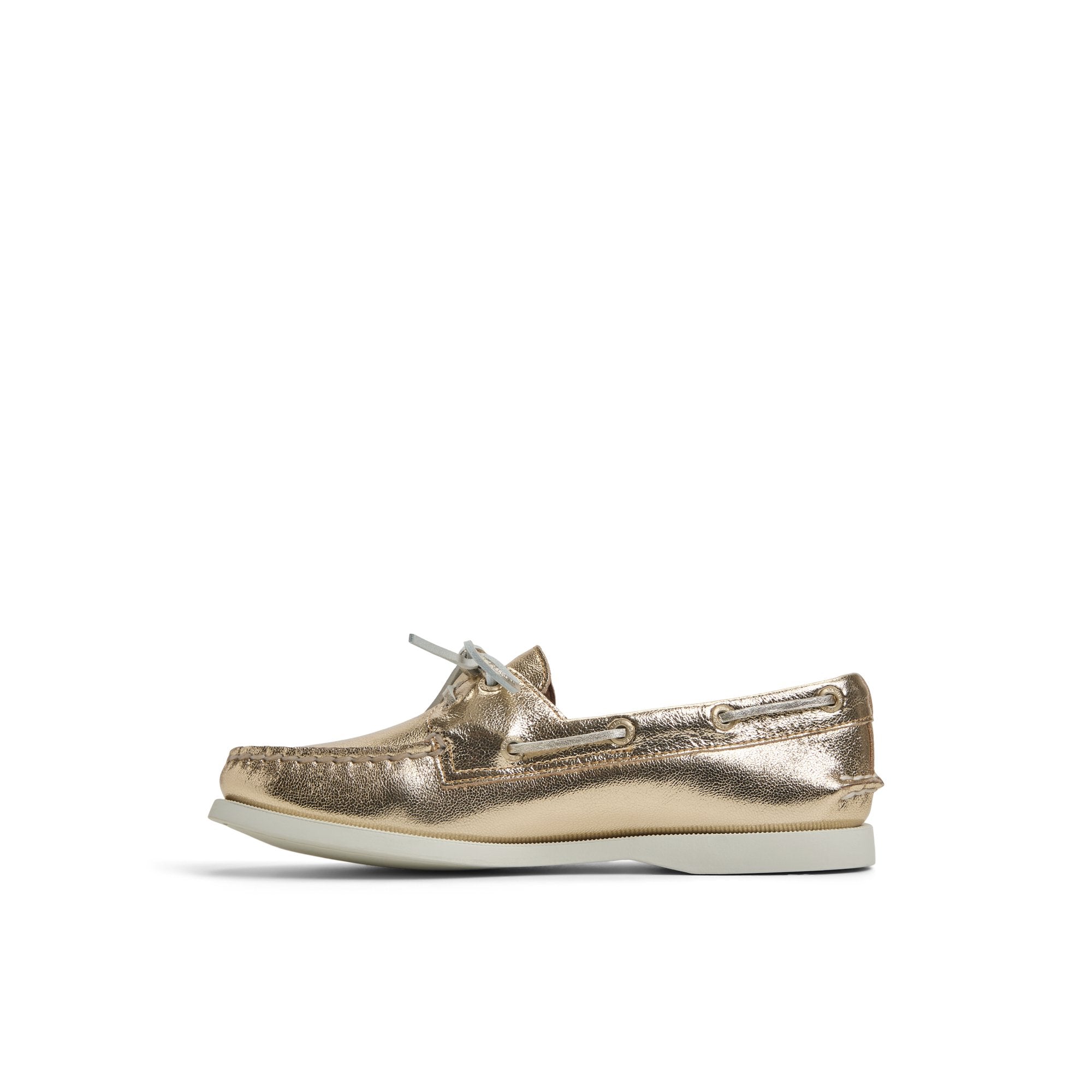 Authentic Original™ 2 Eye Boat Shoe Gold Women's Leather - Image 2