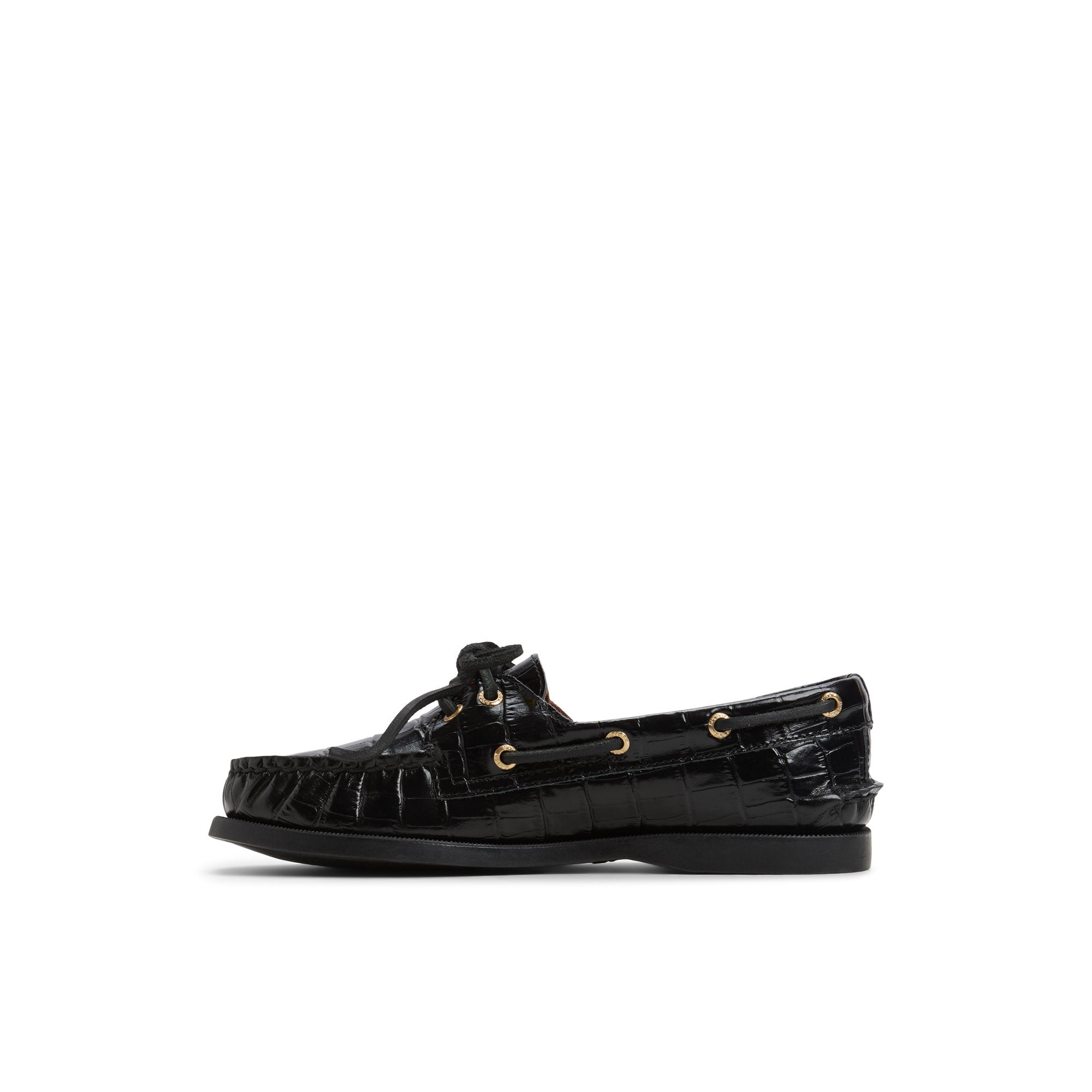 Authentic Original™ 2 Eye Boat Shoe Black - Image 2