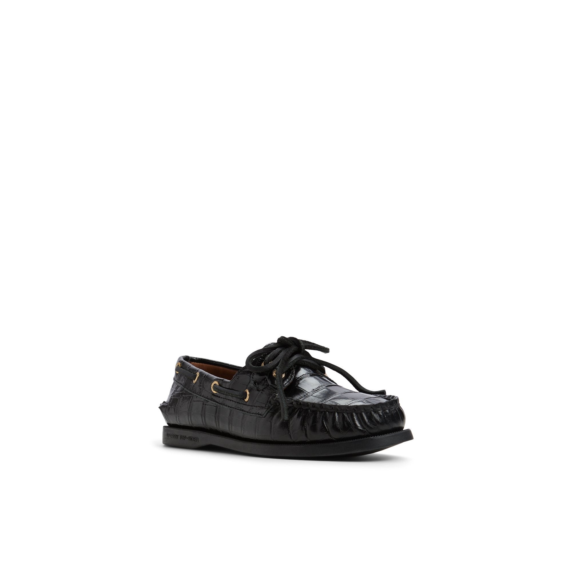 Authentic Original™ 2 Eye Boat Shoe Black - Image 3