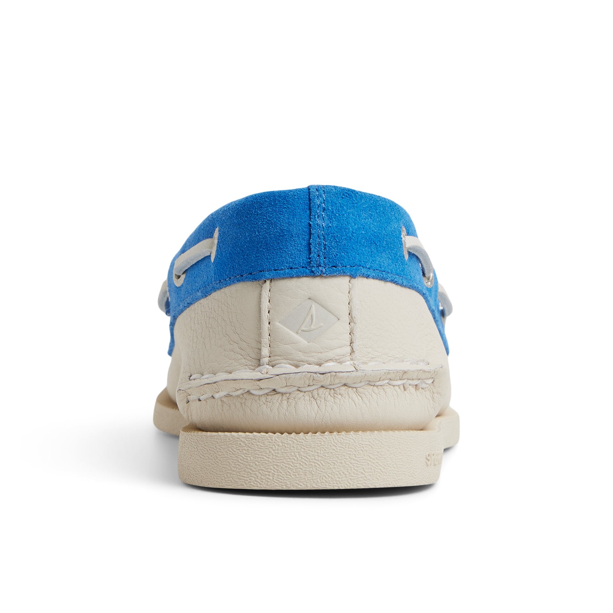 Authentic Original™ 2-Eye Boat Shoe White Blue - Image 5