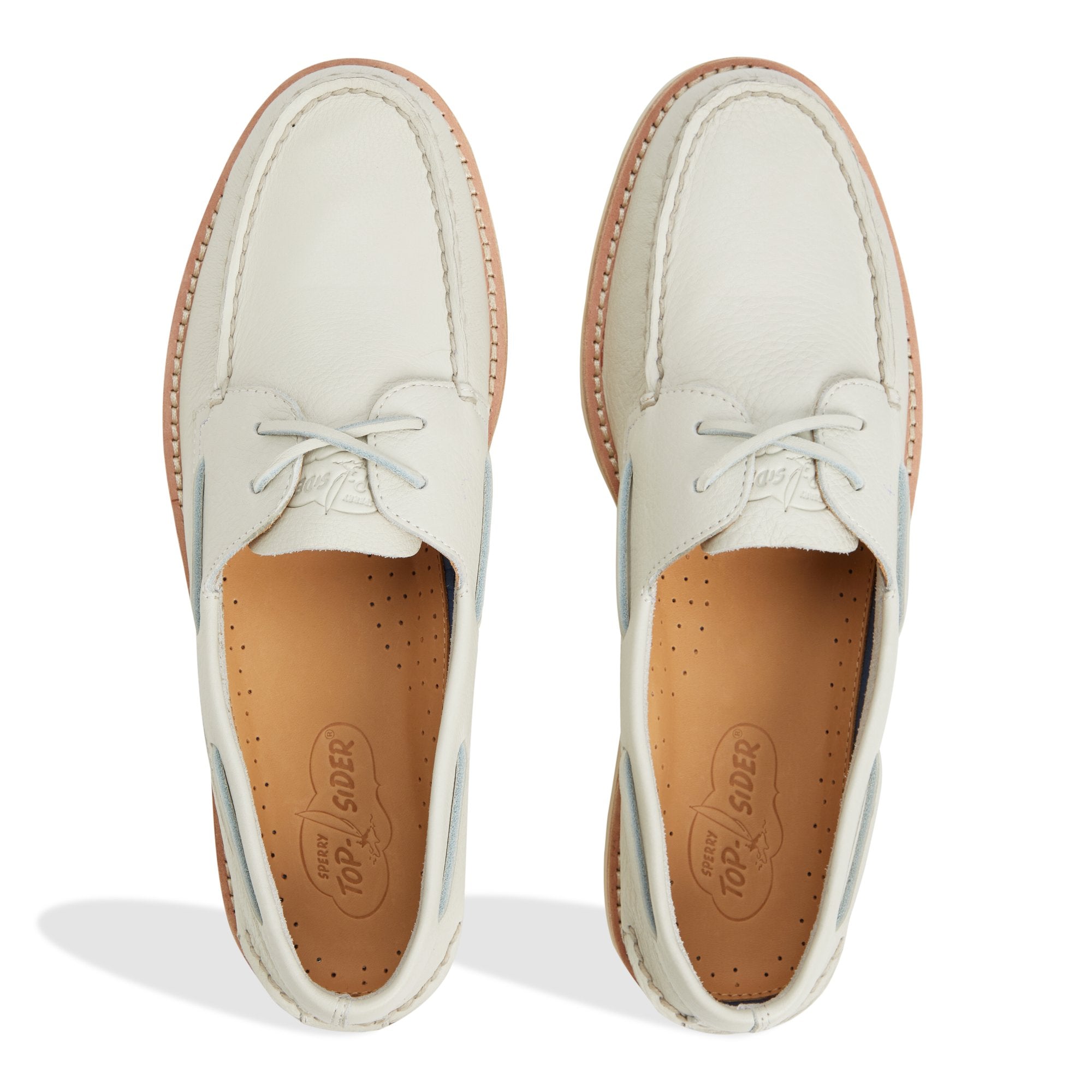 Authentic Original™ 2-Eye Lite Boat Shoeripple Cream Men's Leather - Image 6