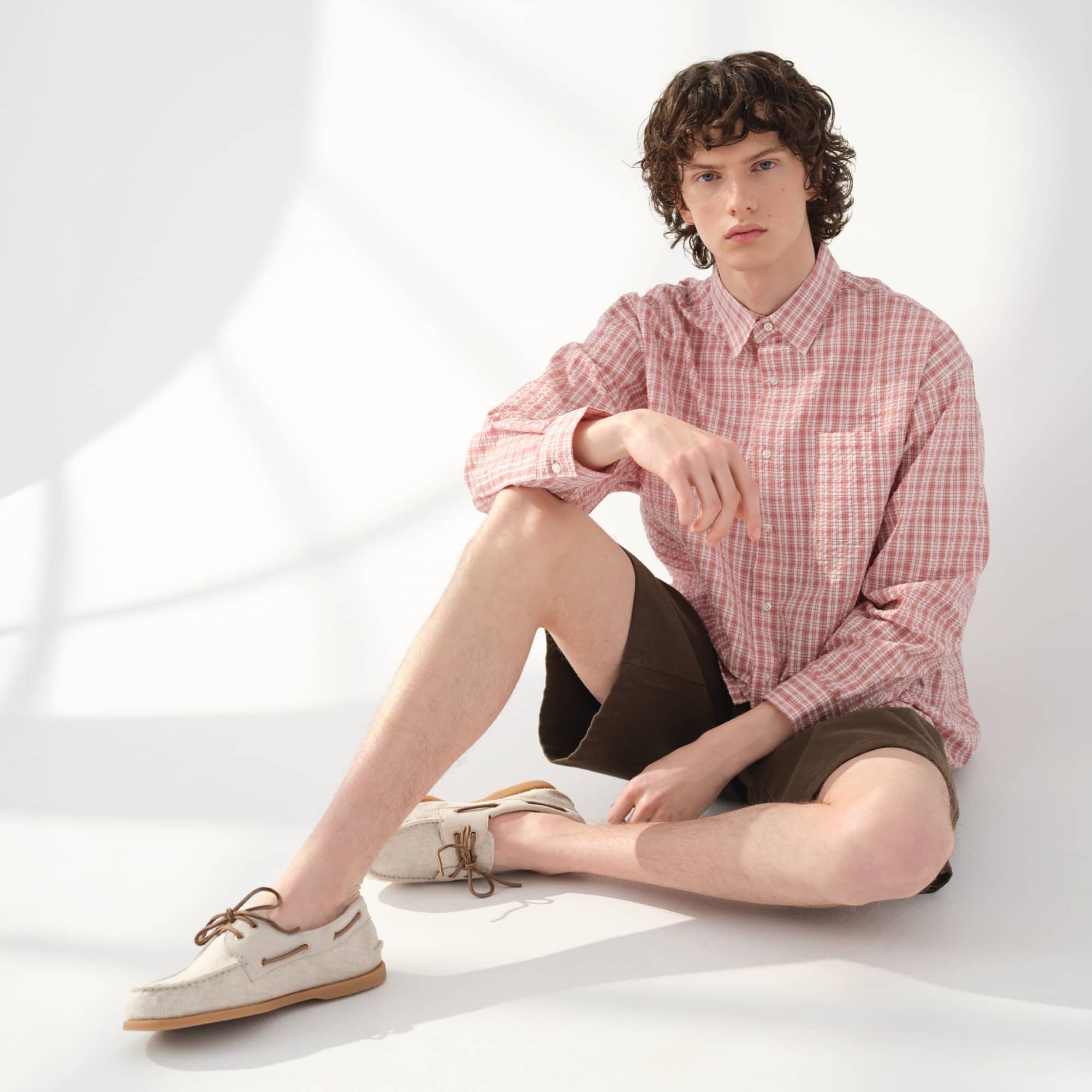 Authentic Original™ 2-Eye Boat Shoe Light Beige - Image 2