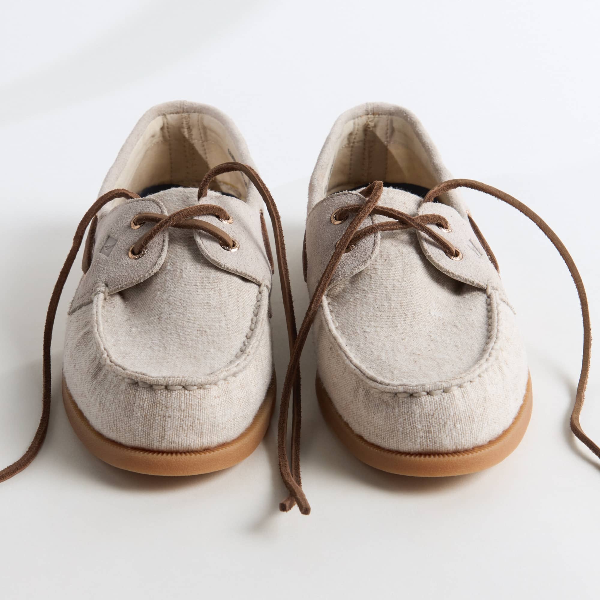 Authentic Original™ 2-Eye Boat Shoe Light Beige - Image 8