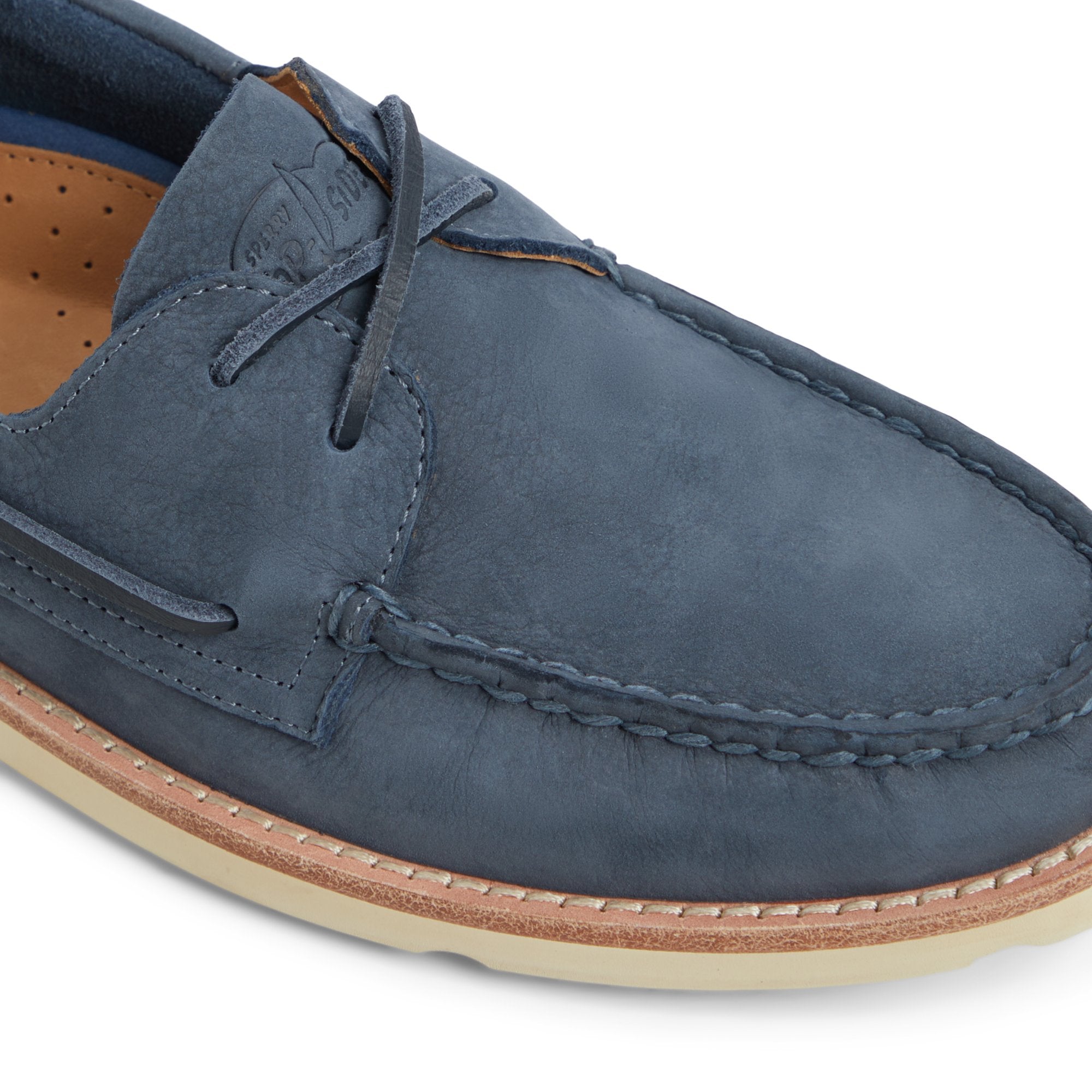 Authentic Original™ 2-Eye Lite Boat Shoeripple Dust Blue Men's Leather - Image 7