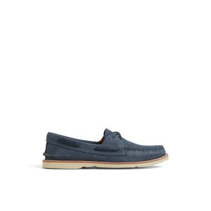 Authentic Original™ 2-Eye Lite Boat Shoeripple Dust Blue Men's Leather