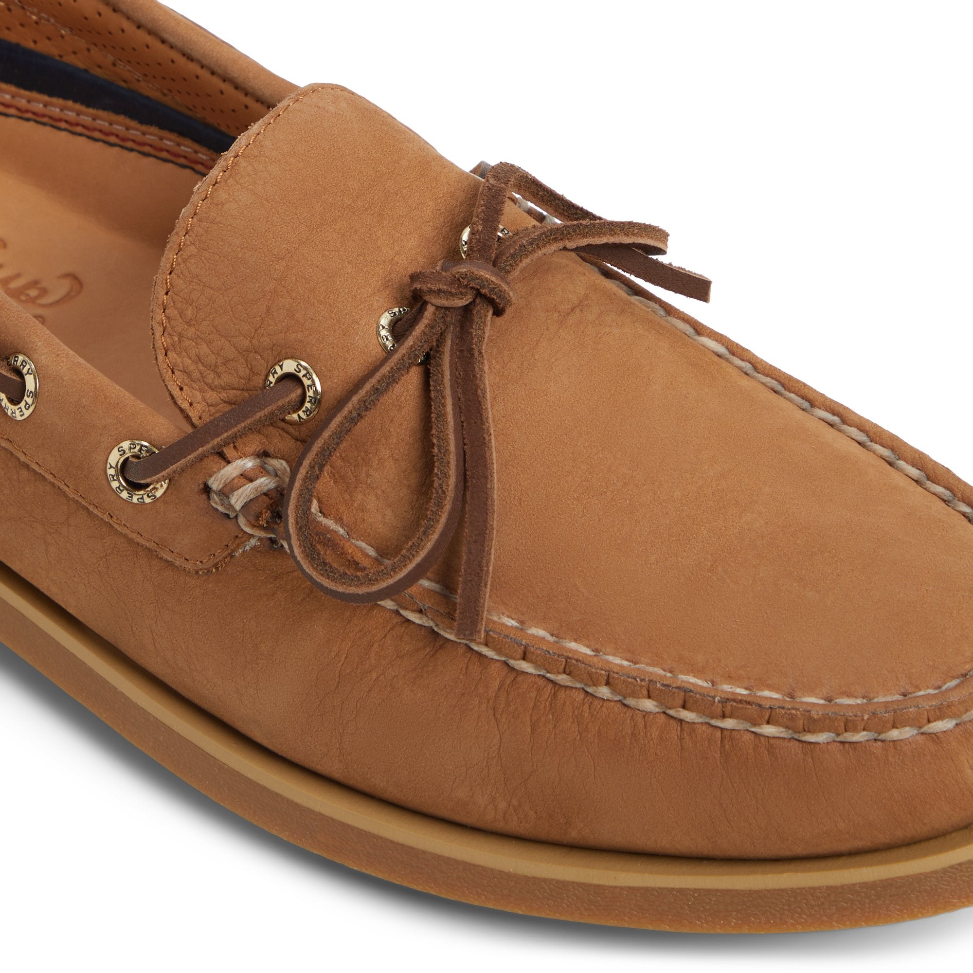 Gold Cup™ Authentic Original™ 1 Eye Boat Shoe Light Brown - Image 8