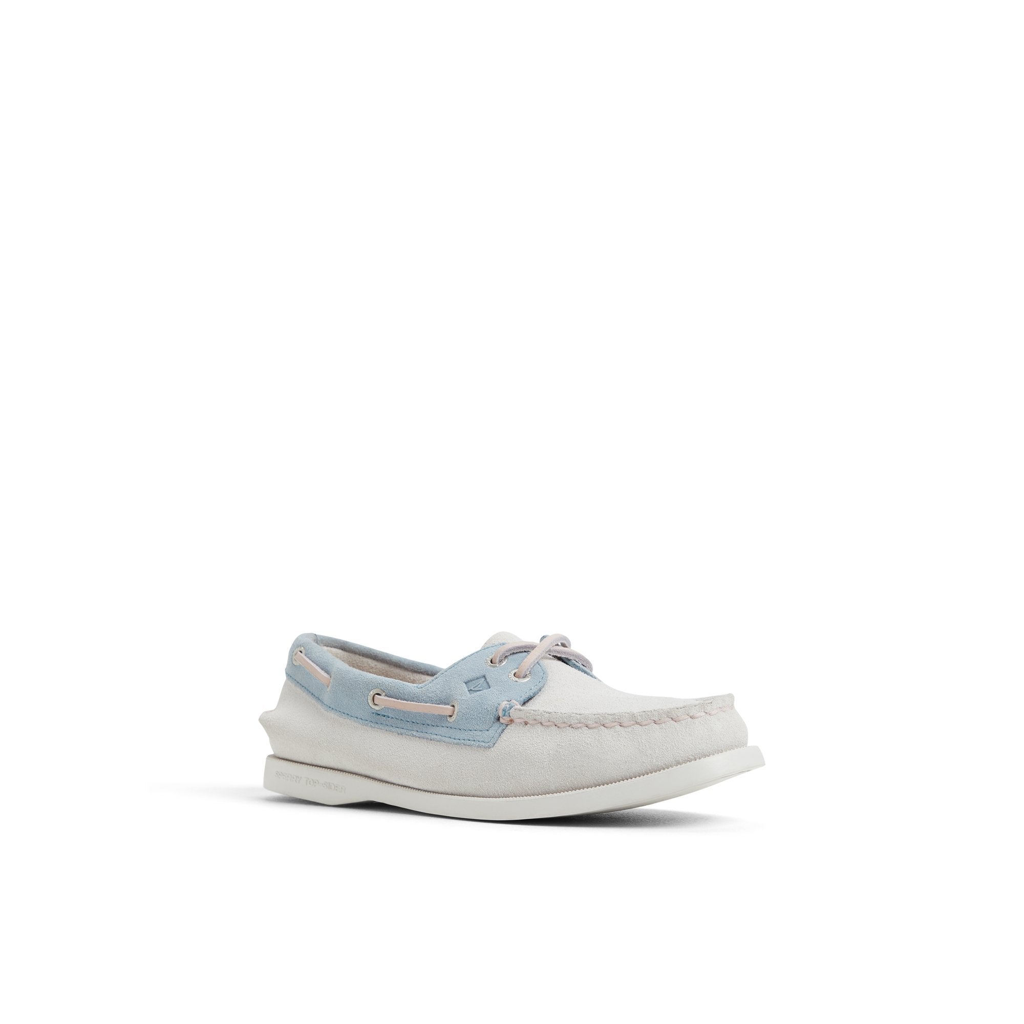 Authentic Original™ 2 Eye Boat Shoe White/Blue Women's Women - Image 4