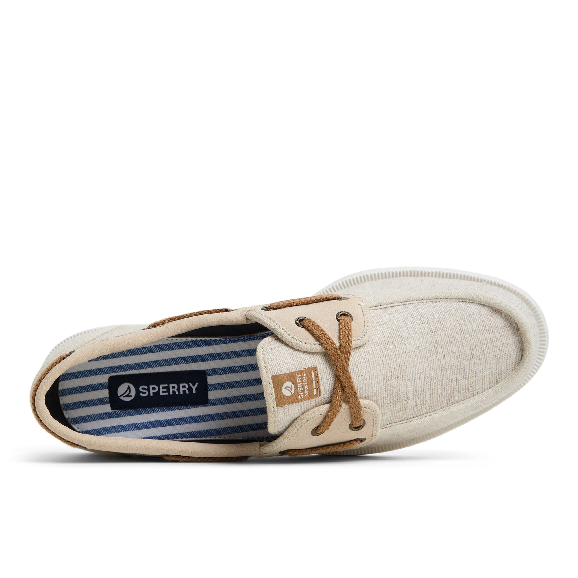 Helmsman Boat Shoe Natural - Image 6